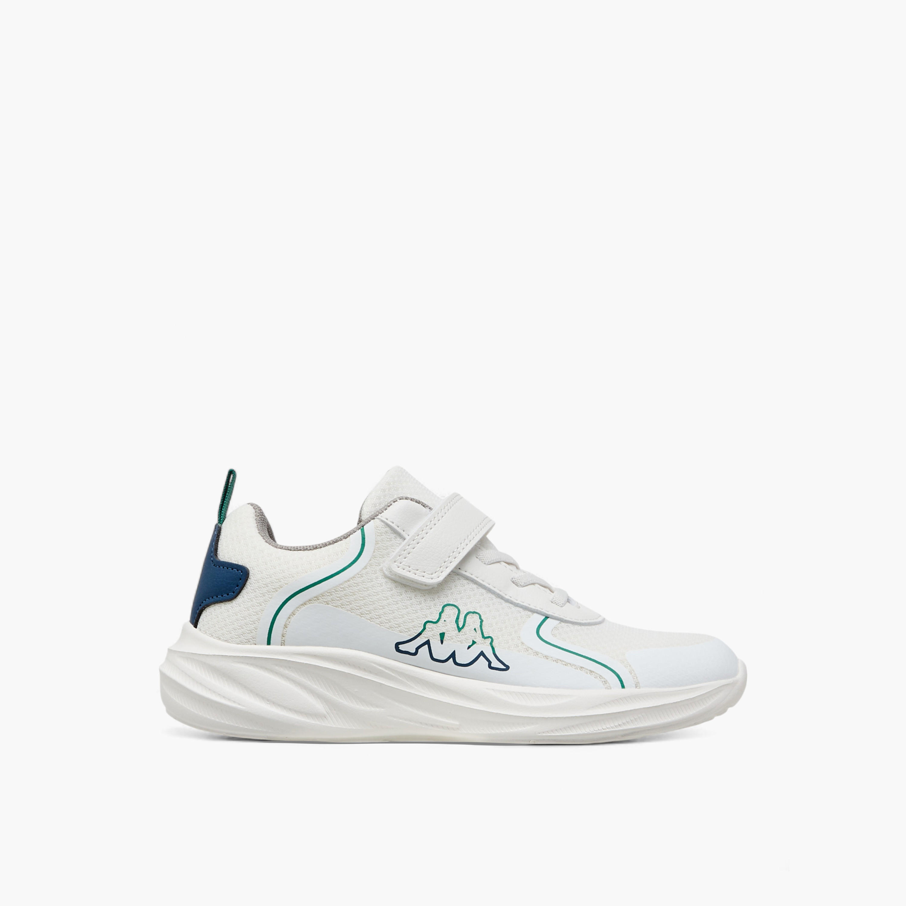 Kappa Boys Logo Hook & Loop Breathable Shoes-boys-shoes-sneakers-image-3