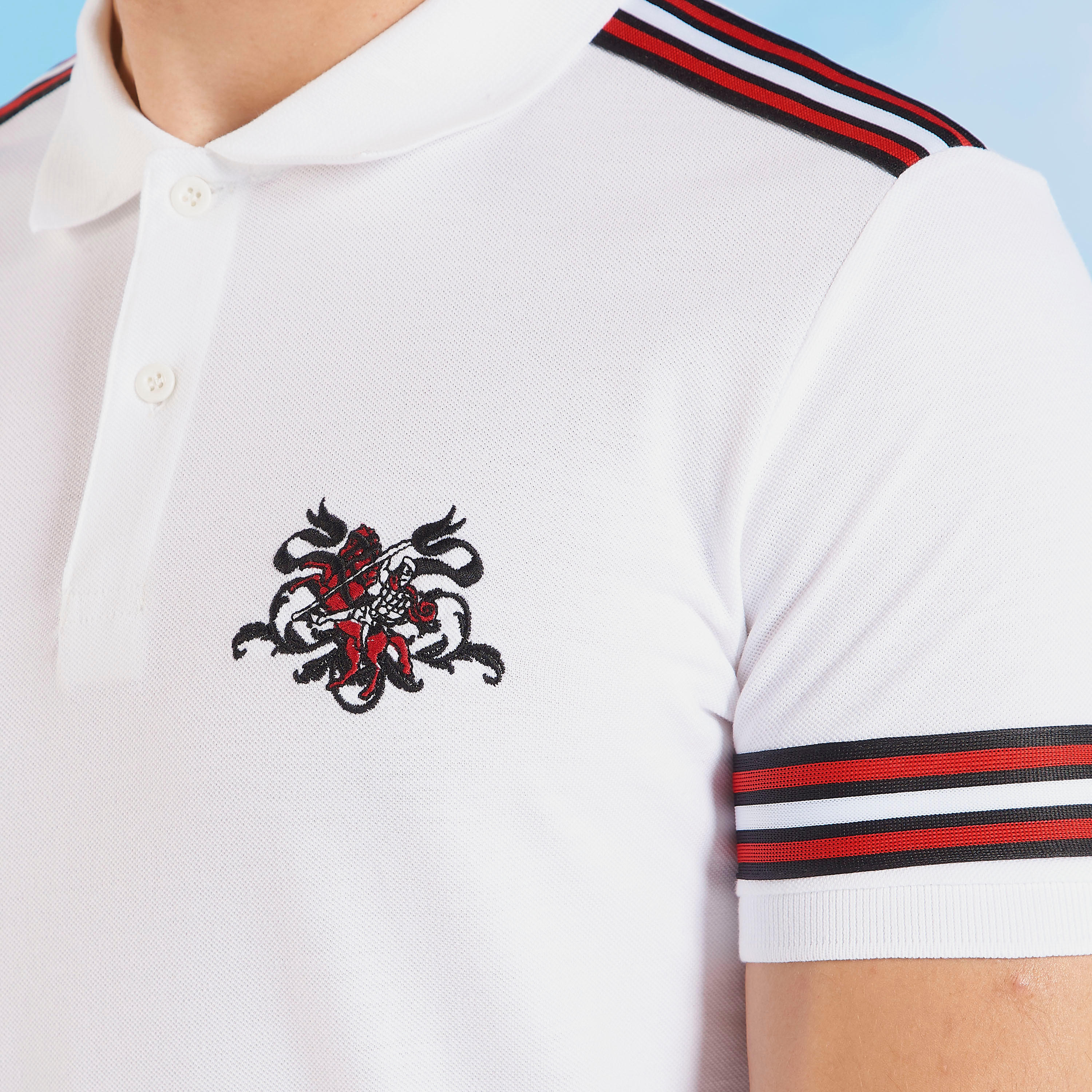 Sustainable Iconic Polo T-shirt with Short Sleeves and Stripe Detail-men-clothing-tshirtsandpolos-polos-image-3