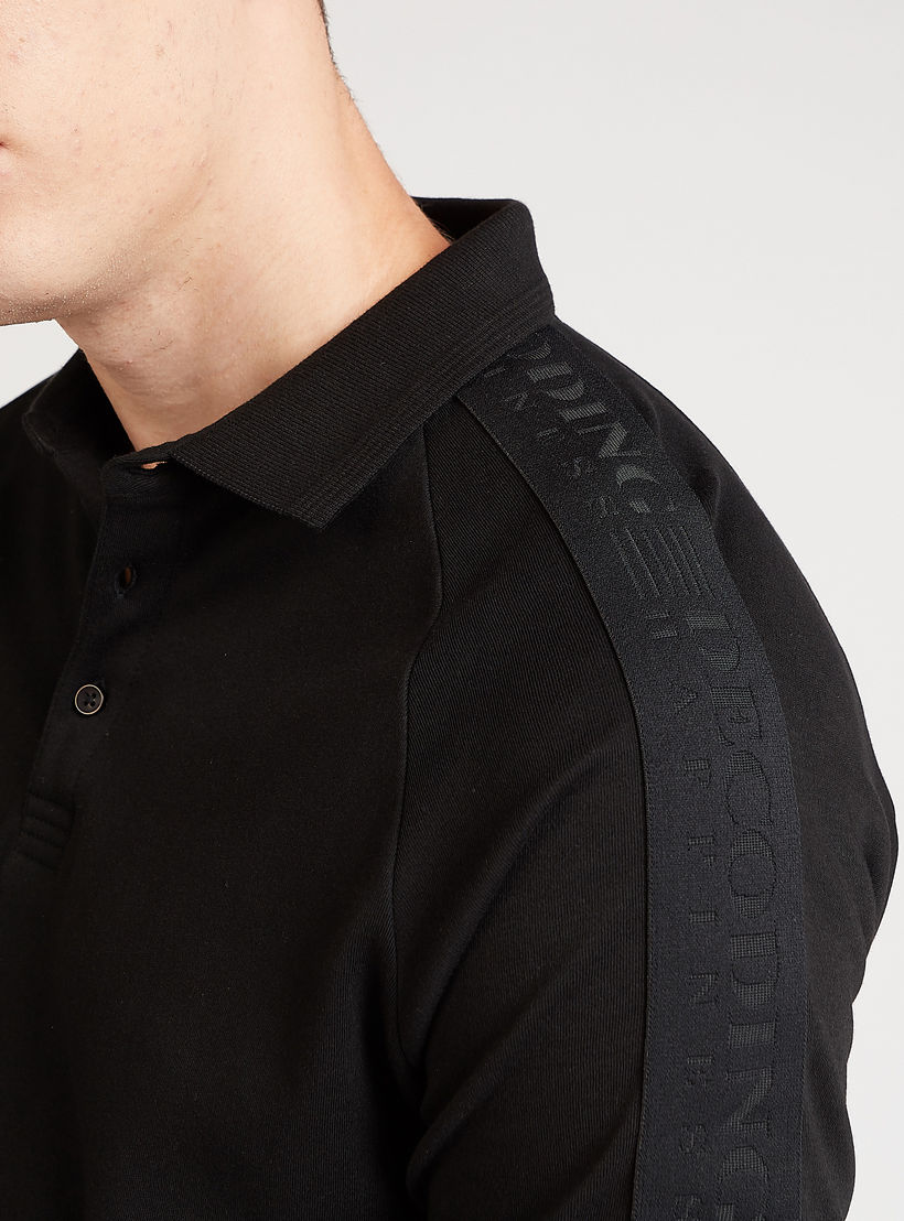 Sustainable Iconic Slim Fit Textured Polo T-shirt with Short Sleeves-men-clothing-tshirtsandpolos-polos-image-5