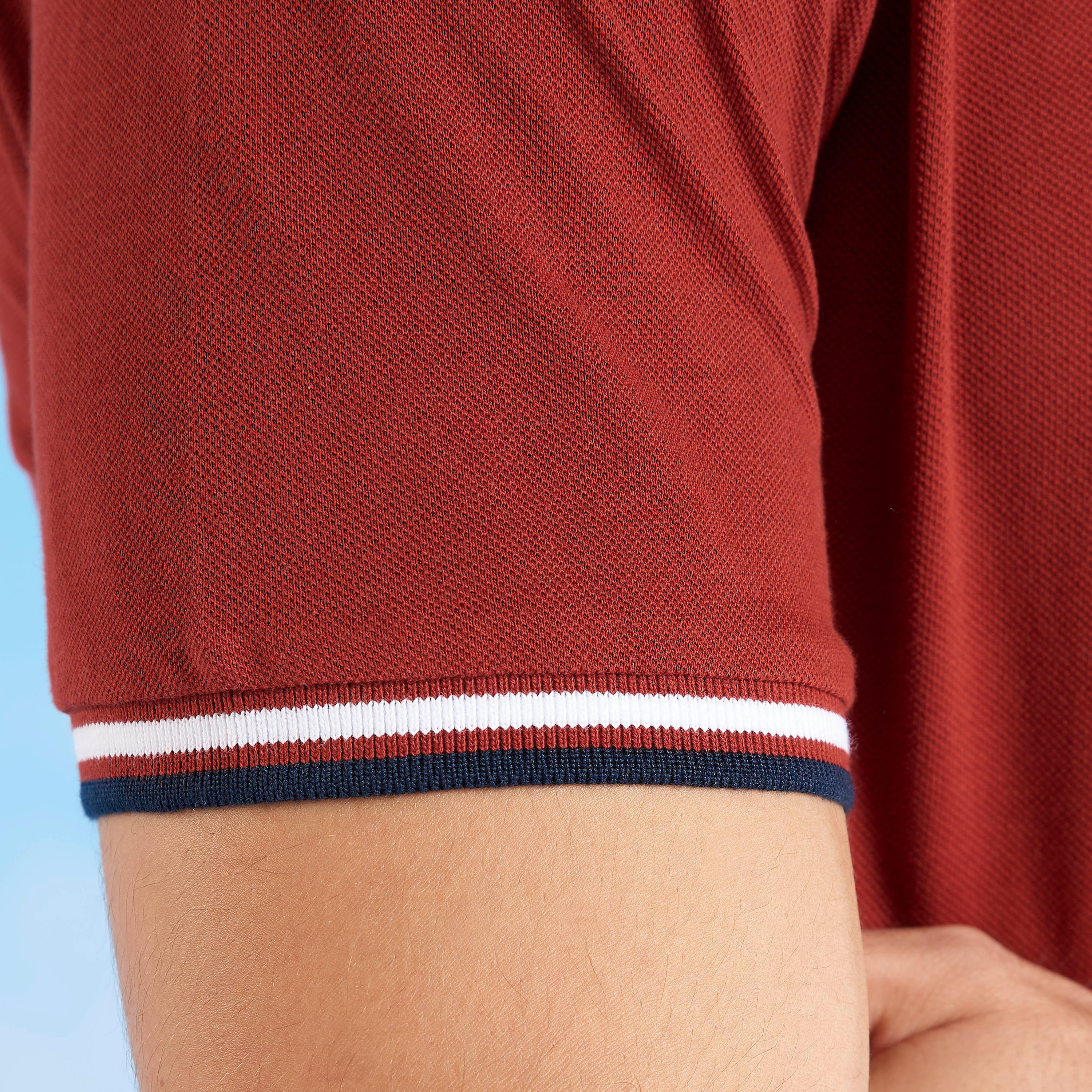 تيشيرت مستدام بقصّة سليم وياقة ضيقة وأكمام قصيرة وطبعات-men-clothing-tshirtsandpolos-tshirts-image-4