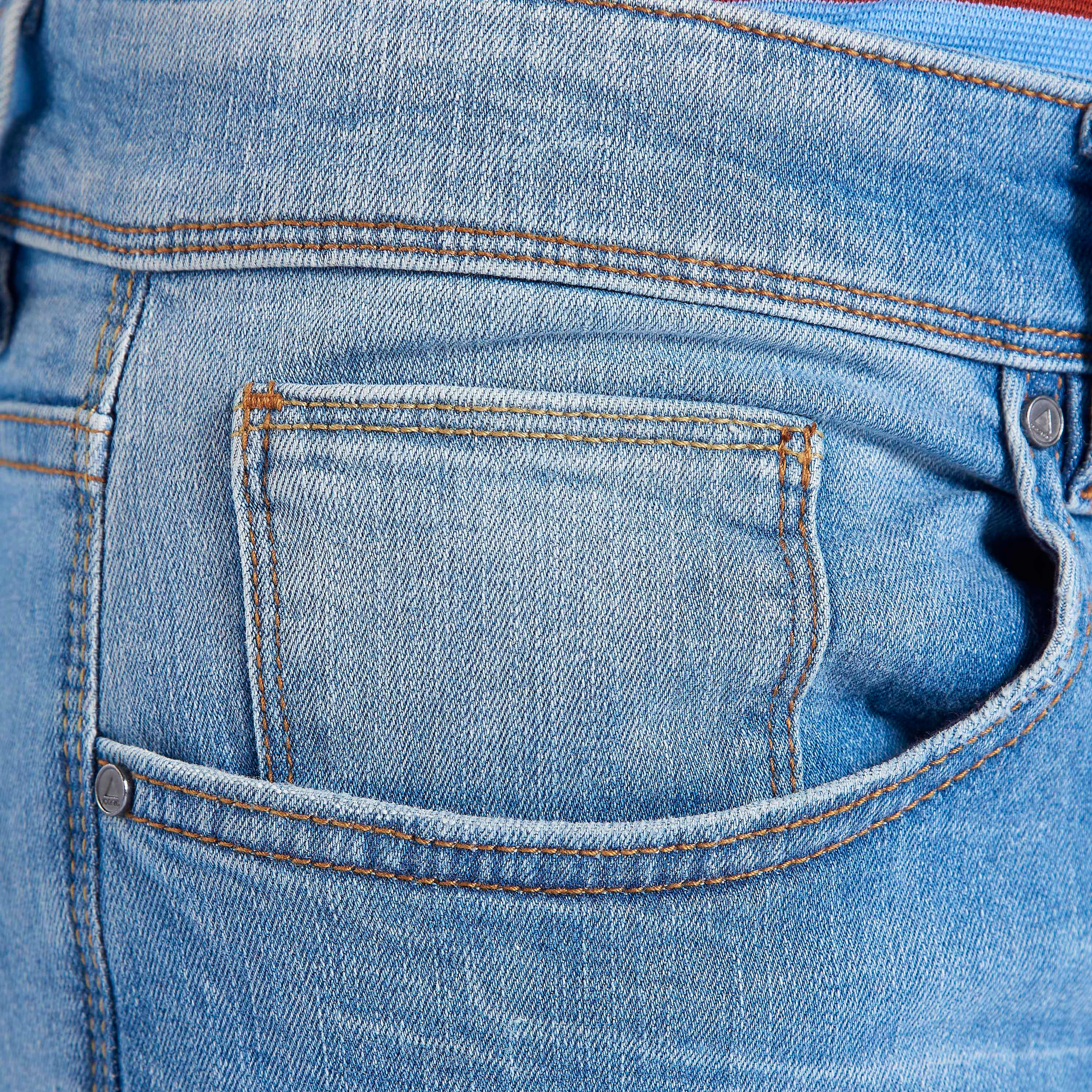 بنطال جينز مضلّع بزر إغلاق من آيكونيك-men-clothing-bottoms-jeans-image-3