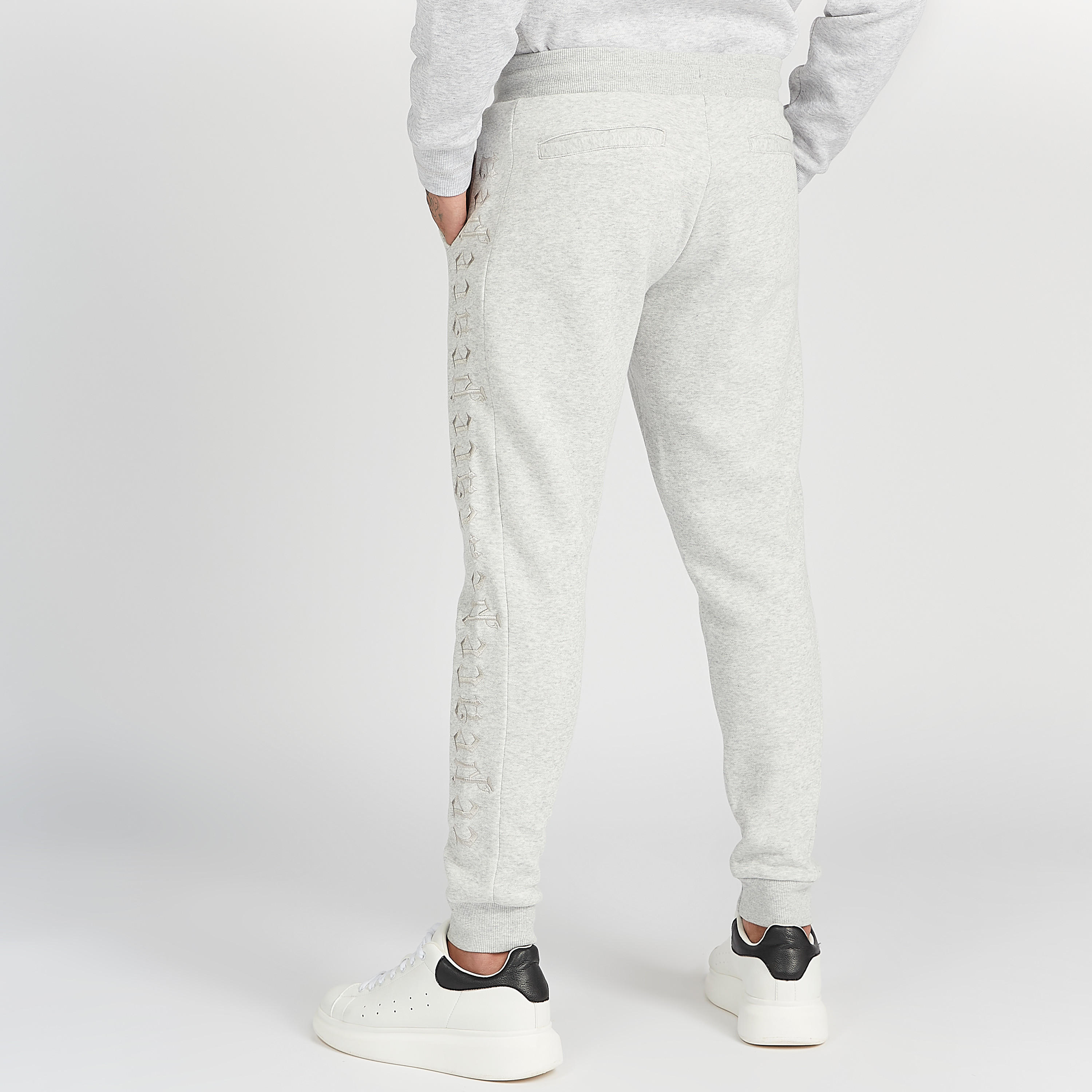 بنطلون رياضي مستدام مطرز برباط للإغلاق من آيكونيك-men-clothing-bottoms-joggers-image-4
