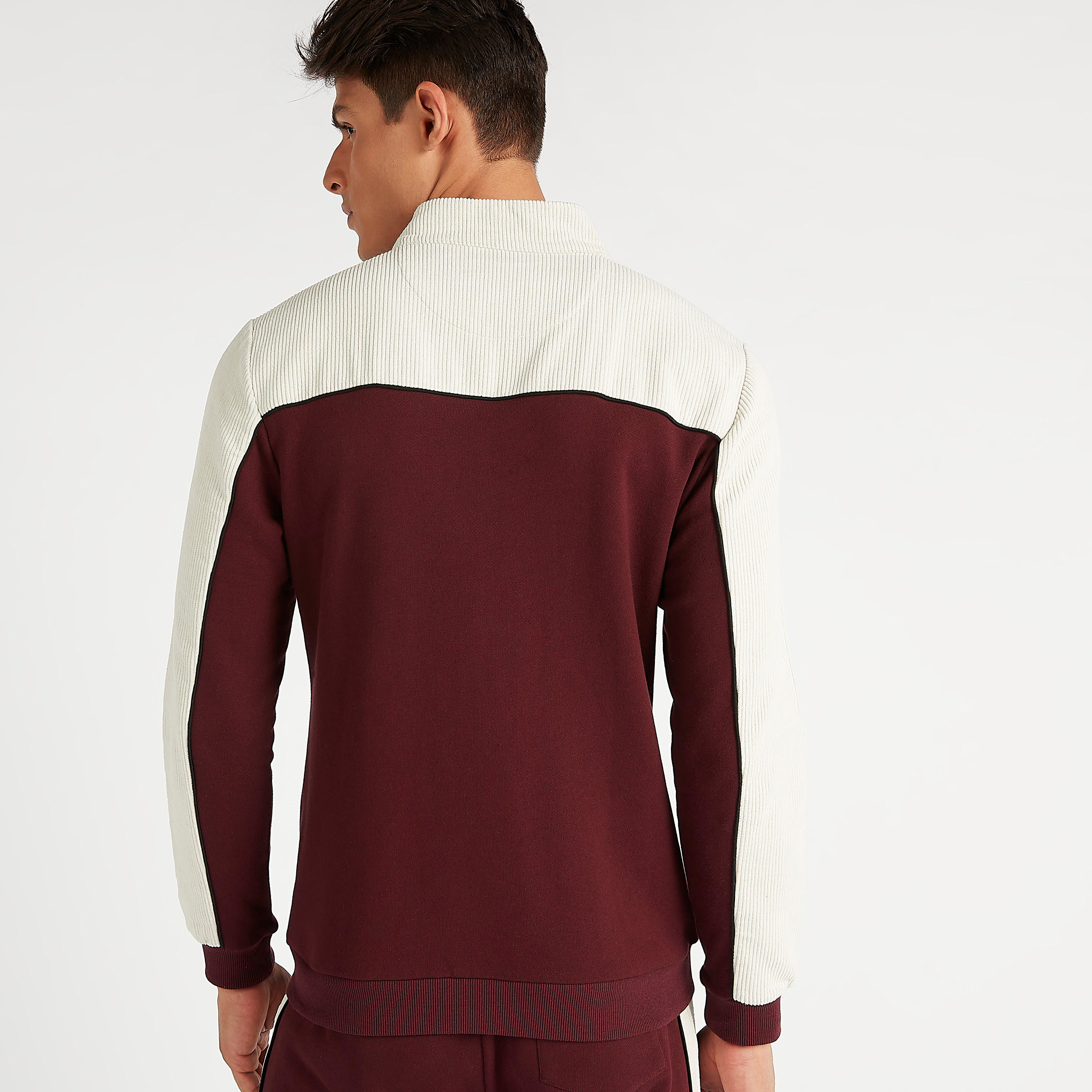 جاكيت بومبر مستدام بأكمام طويلة وسحّاب من آيكونيك-men-clothing-jacketsandblazers-jackets-image-4