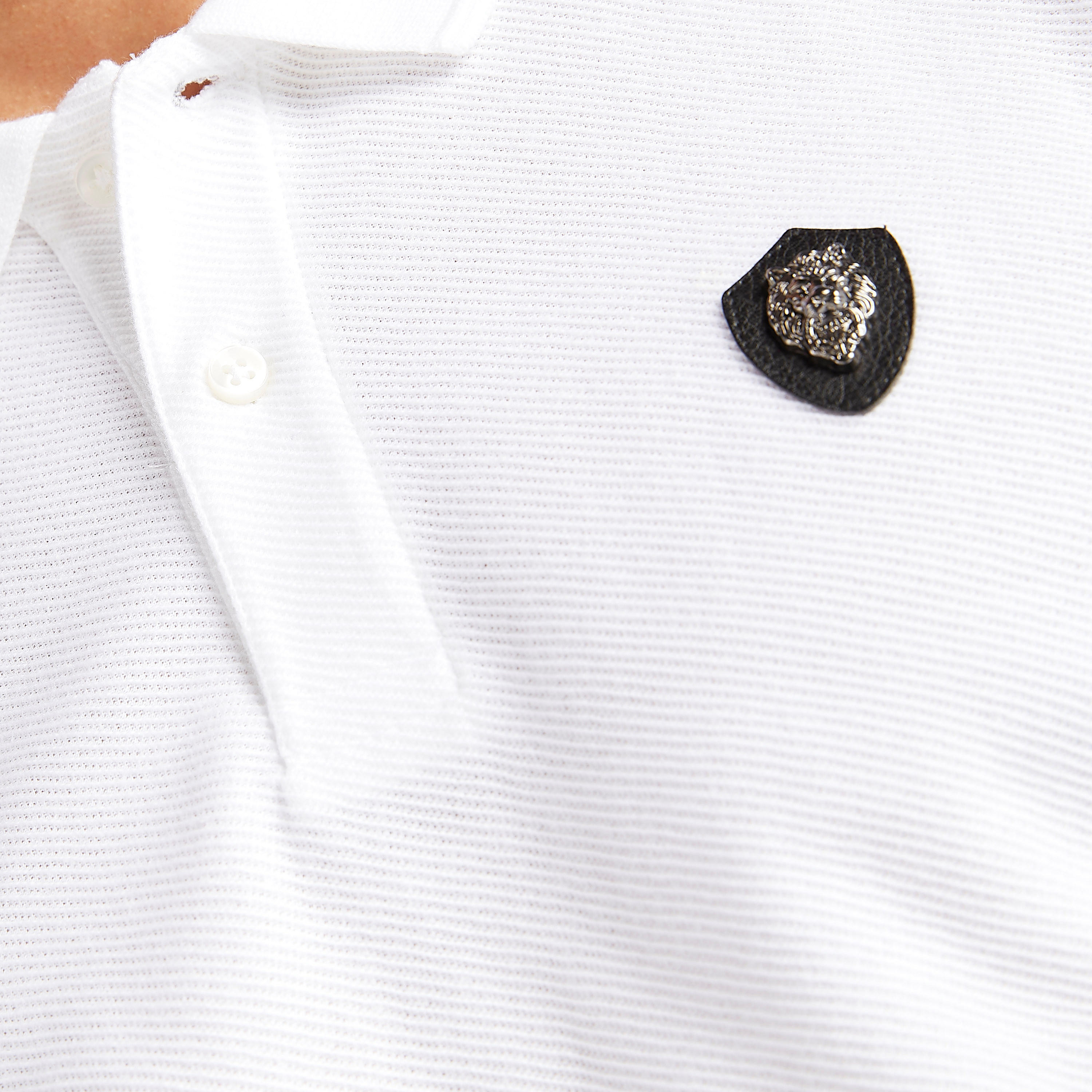 تيشيرت بولو بارز الملمس وأكمام قصيرة من آيكونيك-men-clothing-tshirtsandpolos-polos-image-5