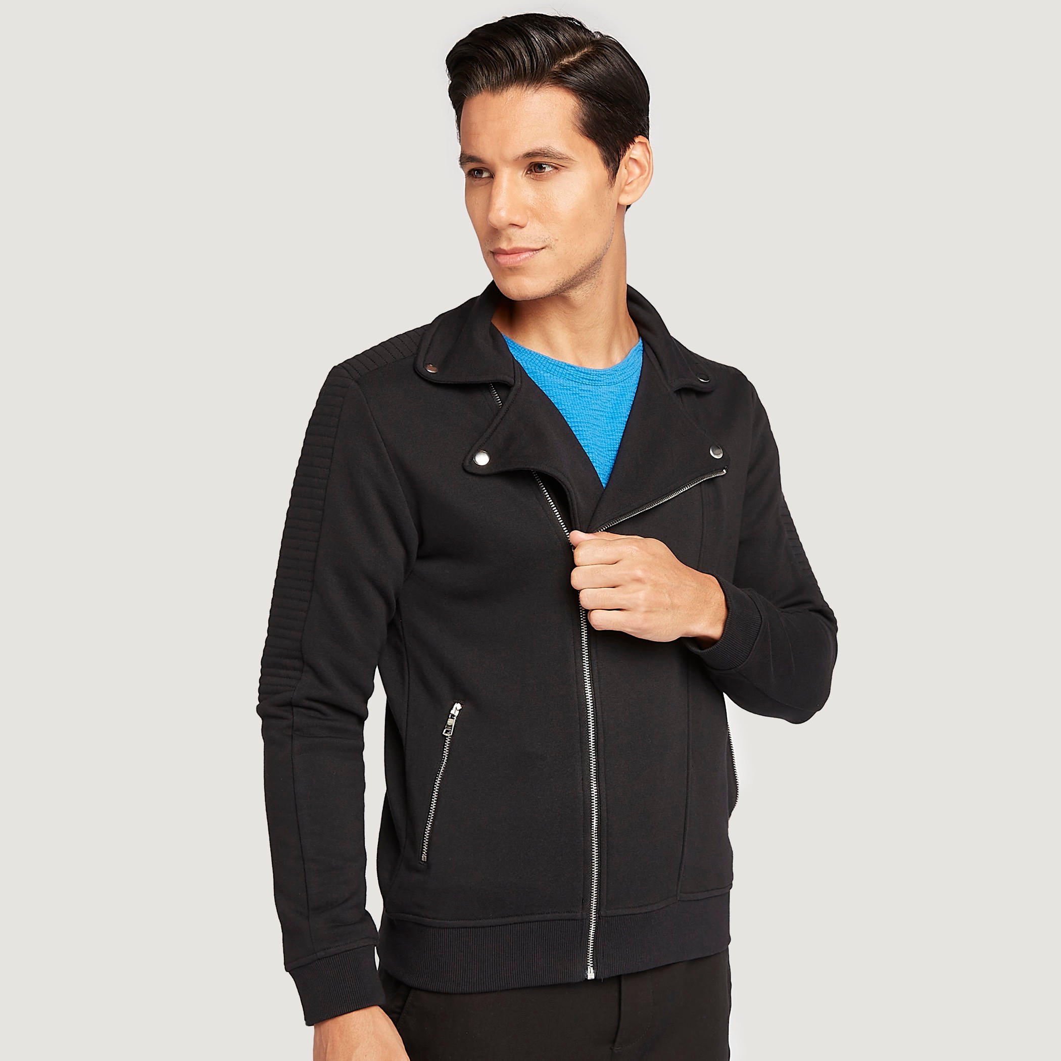 جاكيت خفيف بسحّاب وأكمام طويلة من آيكونيك-men-clothing-jacketsandblazers-jackets-image-4
