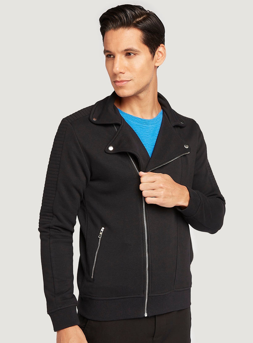 جاكيت خفيف بسحّاب وأكمام طويلة من آيكونيك-men-clothing-jacketsandblazers-jackets-image-4
