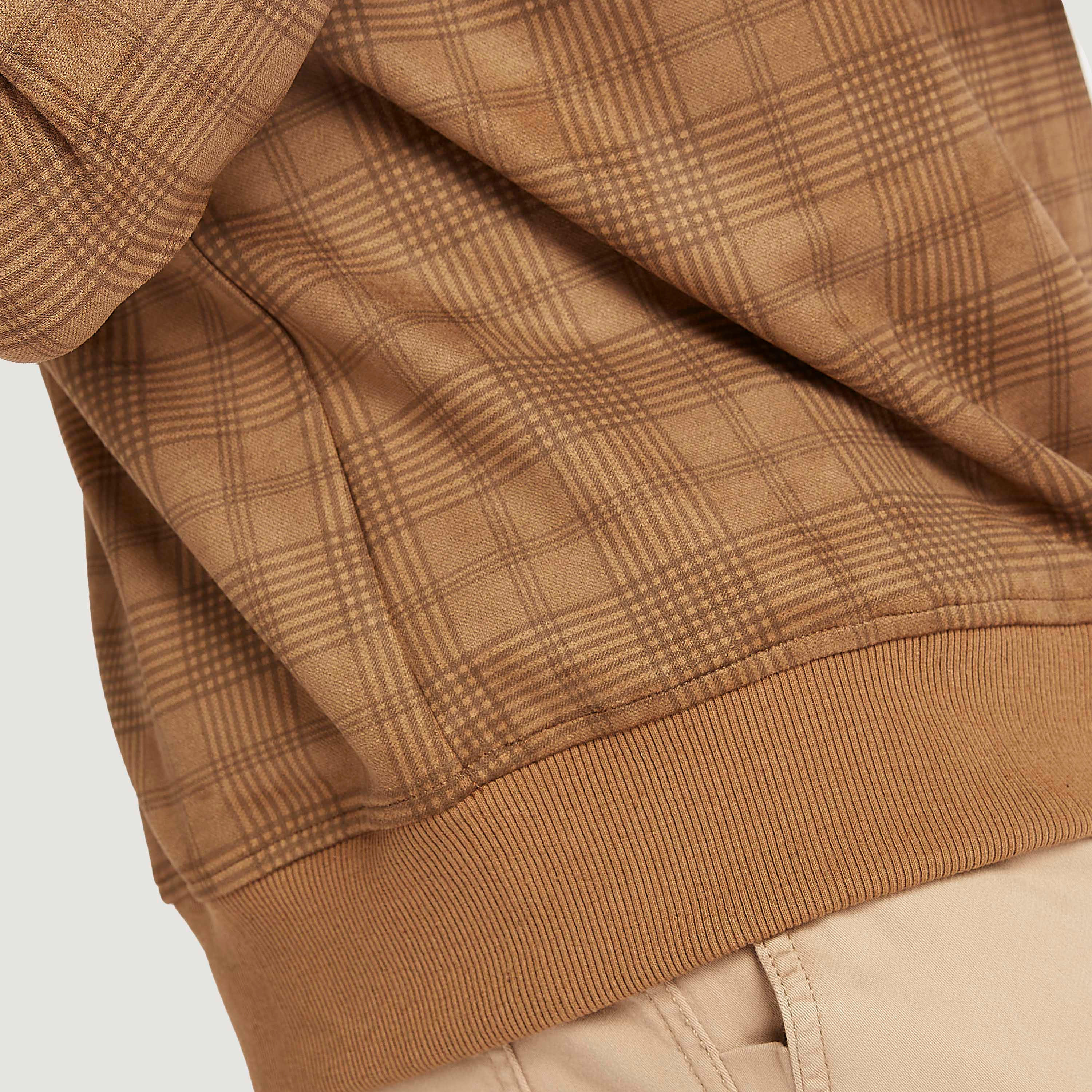 سويت شيرت مستدام كاروهات بأكمام طويلة من آيكونيك-men-winterwear-hoodiesandsweatshirts-image-3