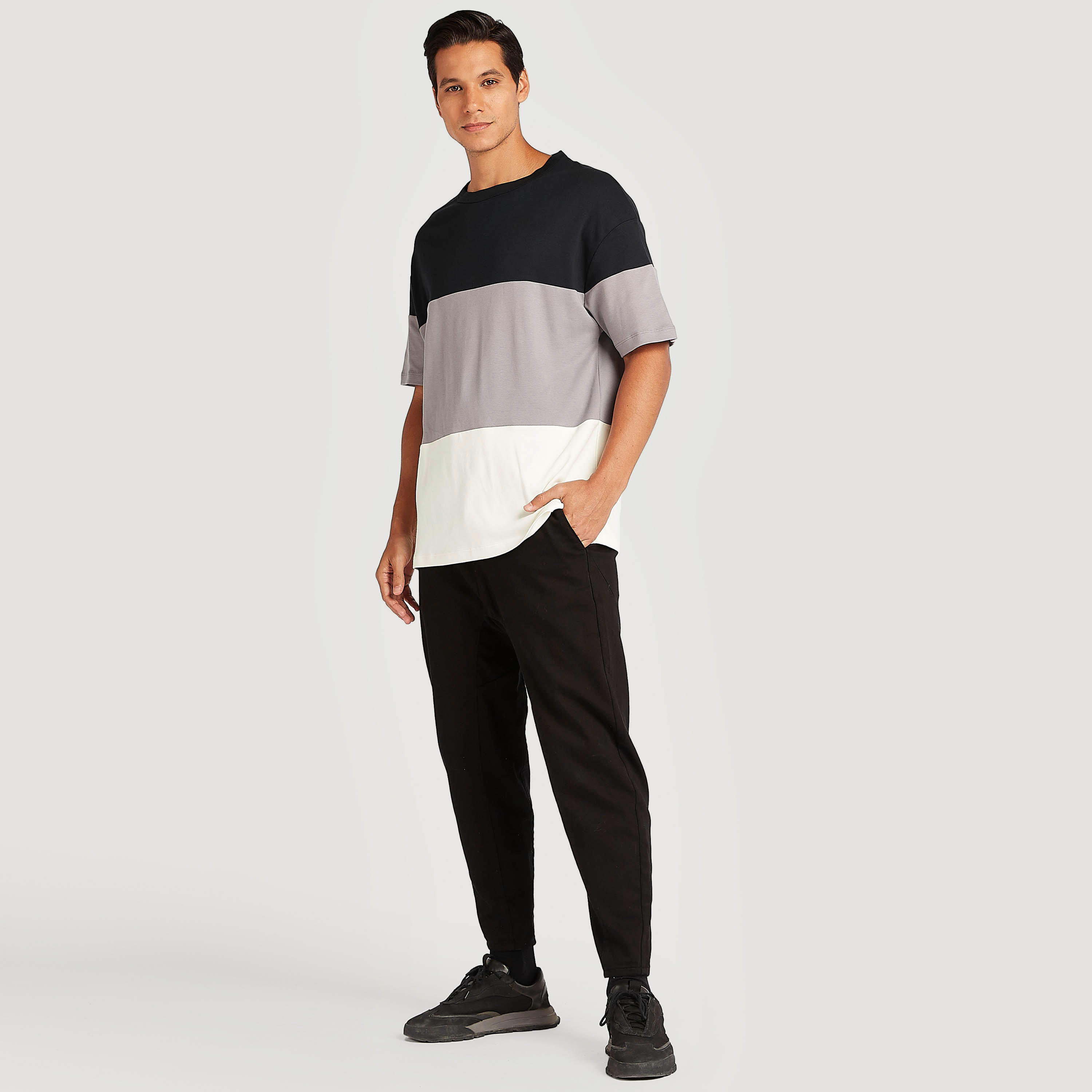تيشيرت كتل ألوان بأكمام قصيرة-men-clothing-tshirtsandpolos-tshirts-image-2