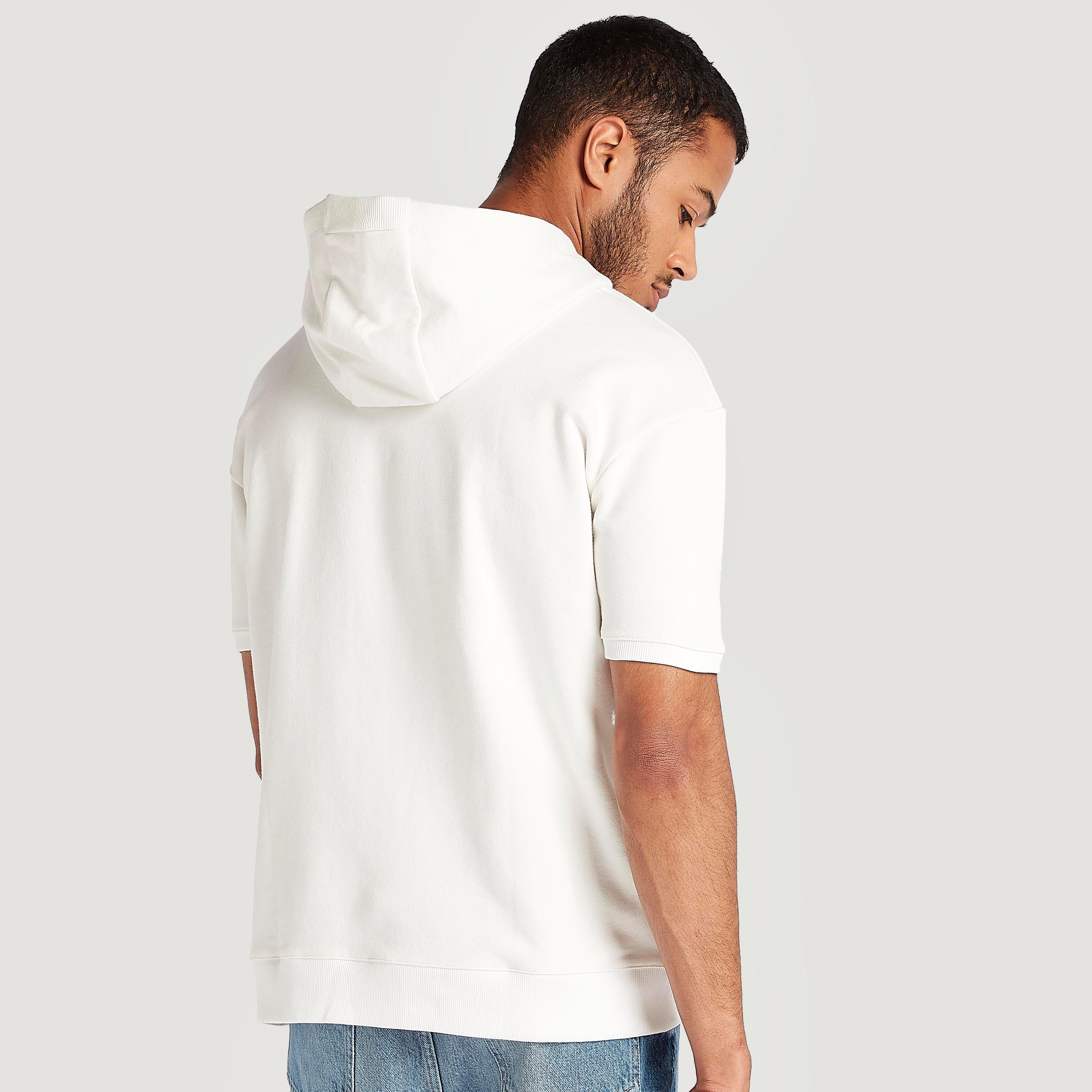 هودي مستدام سادة بأكمام قصيرة من آيكونيك-men-winterwear-hoodiesandsweatshirts-image-4
