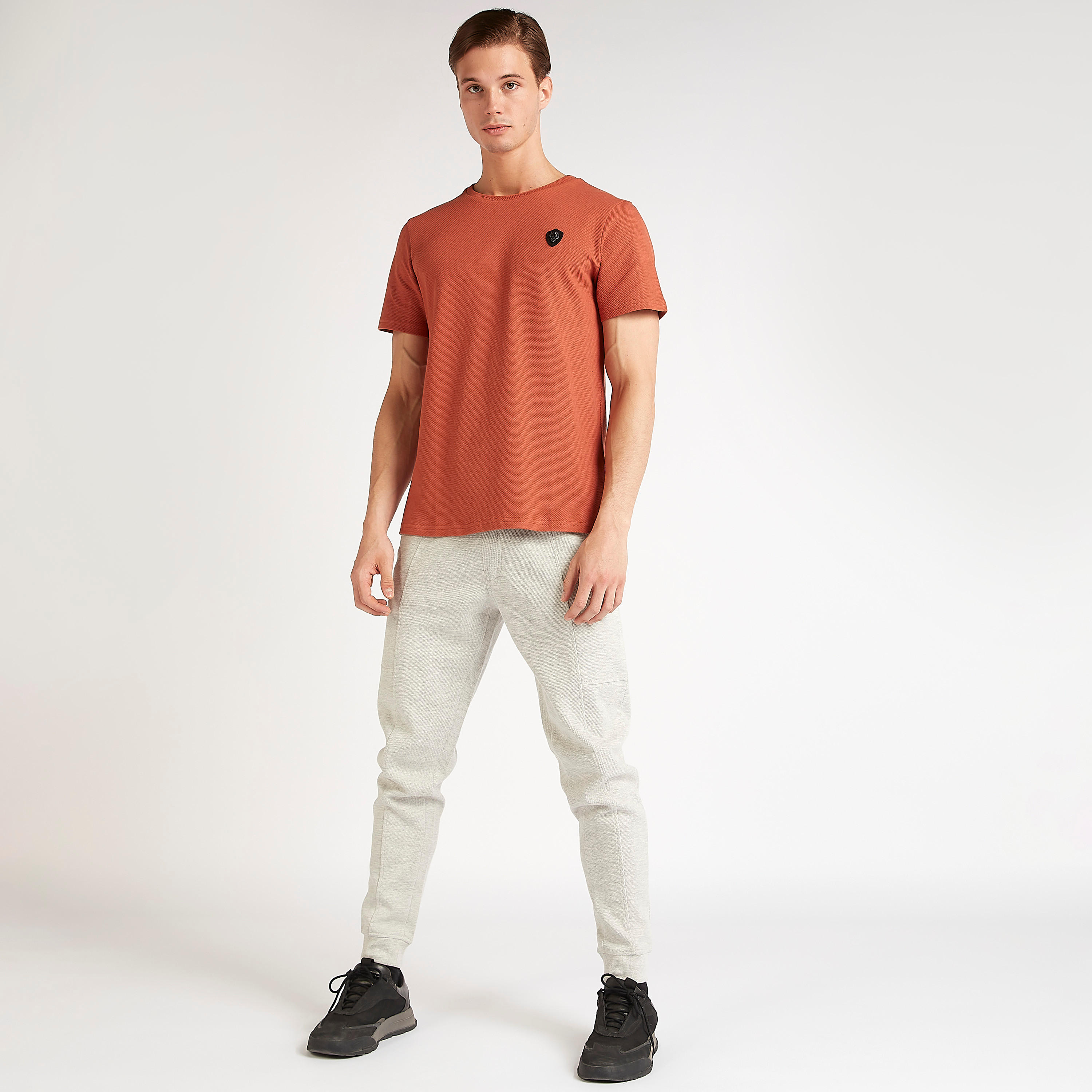 بنطلون رياضي بجيوب بسحّاب ورباط إغلاق من آيكونيك-men-clothing-bottoms-joggers-image-2