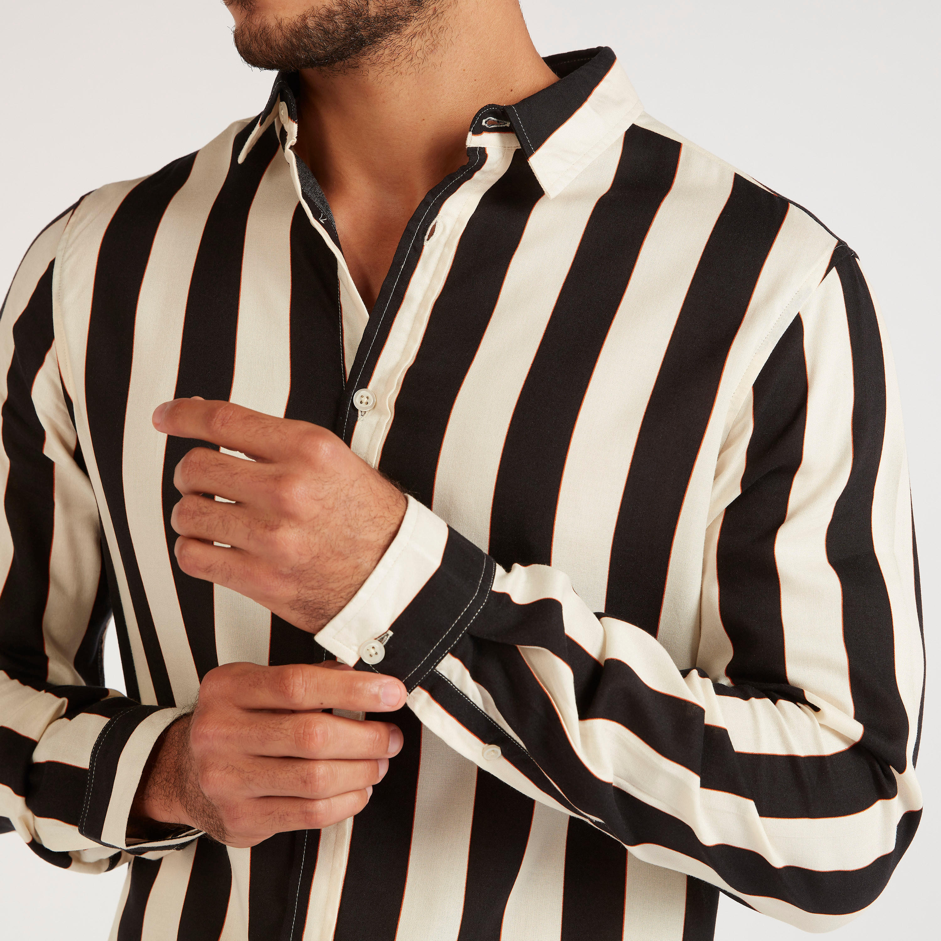 Iconic Striped Shirt with Long Sleeves-men-clothing-shirts-image-10