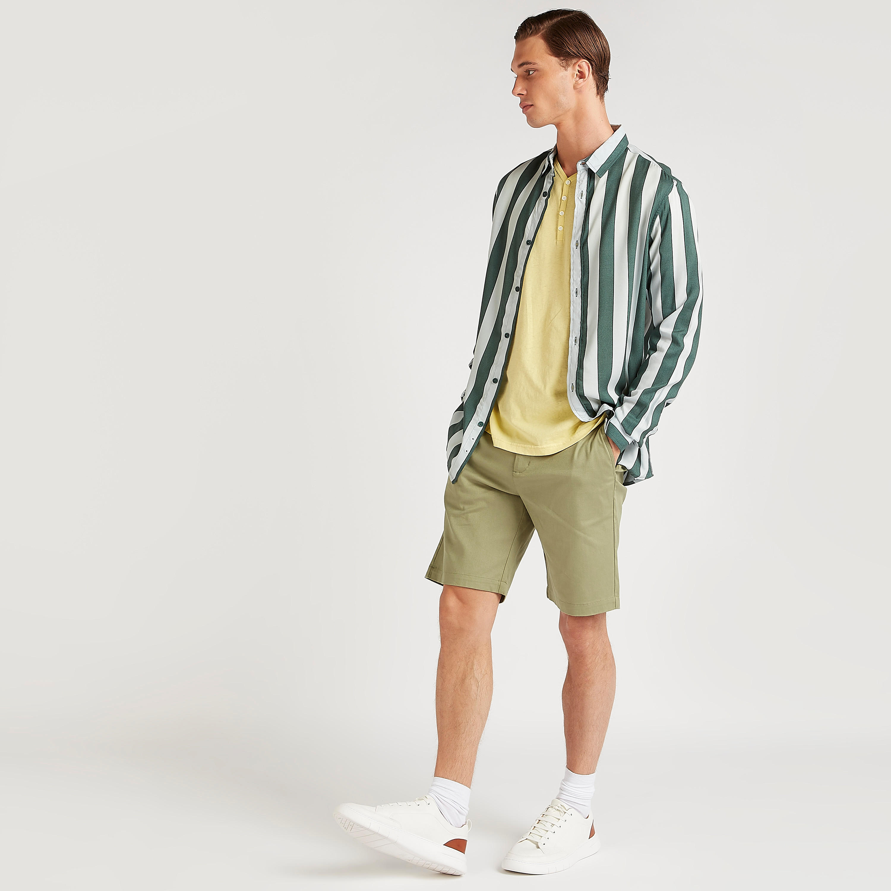 Iconic Striped Shirt with Long Sleeves-men-clothing-shirts-image-2