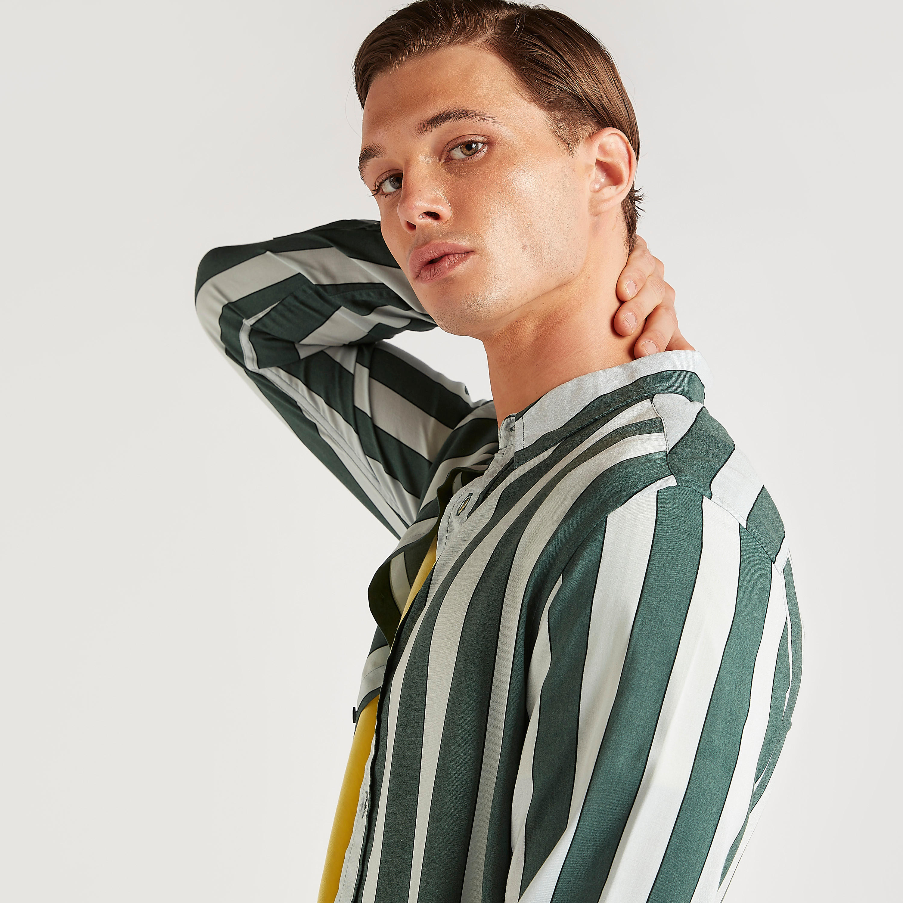 Iconic Striped Shirt with Long Sleeves-men-clothing-shirts-image-5