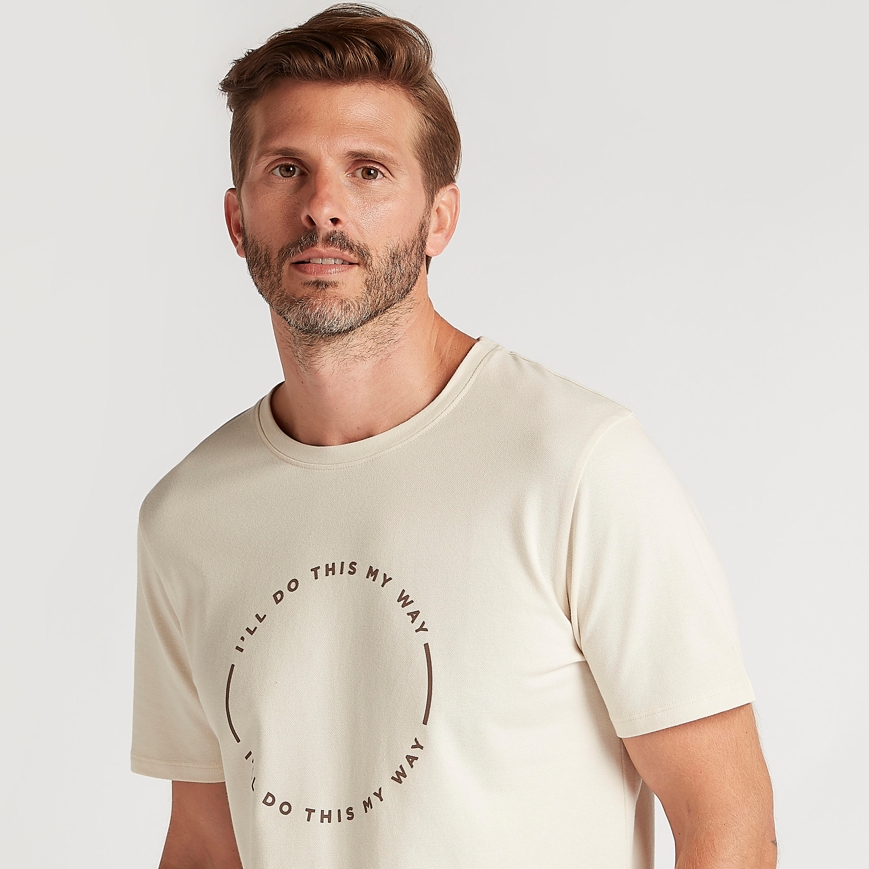 Iconic Printed T-shirt with Short Sleeves and Crew Neck-men-clothing-tshirtsandpolos-tshirts-image-3