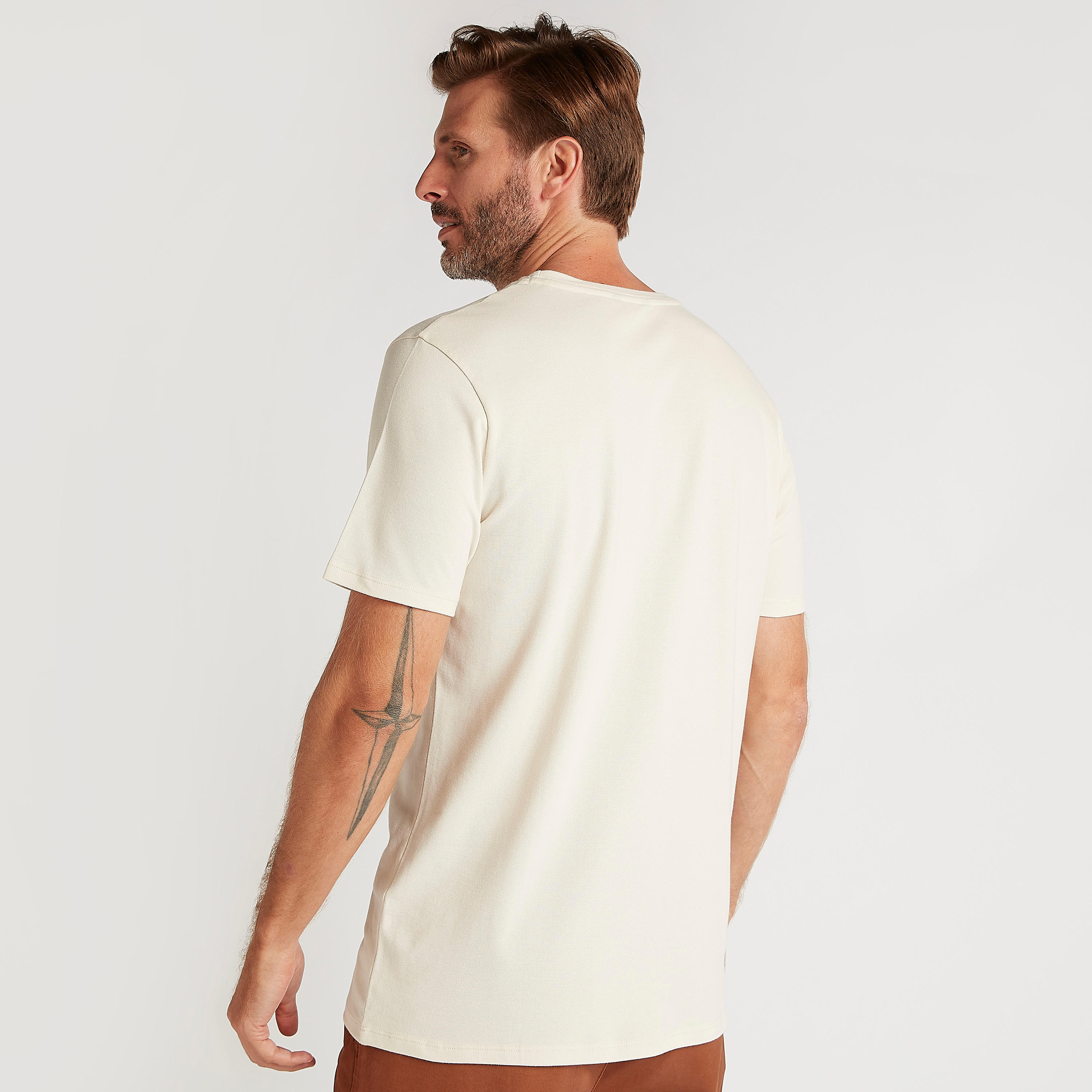 Iconic Printed T-shirt with Short Sleeves and Crew Neck-men-clothing-tshirtsandpolos-tshirts-image-4