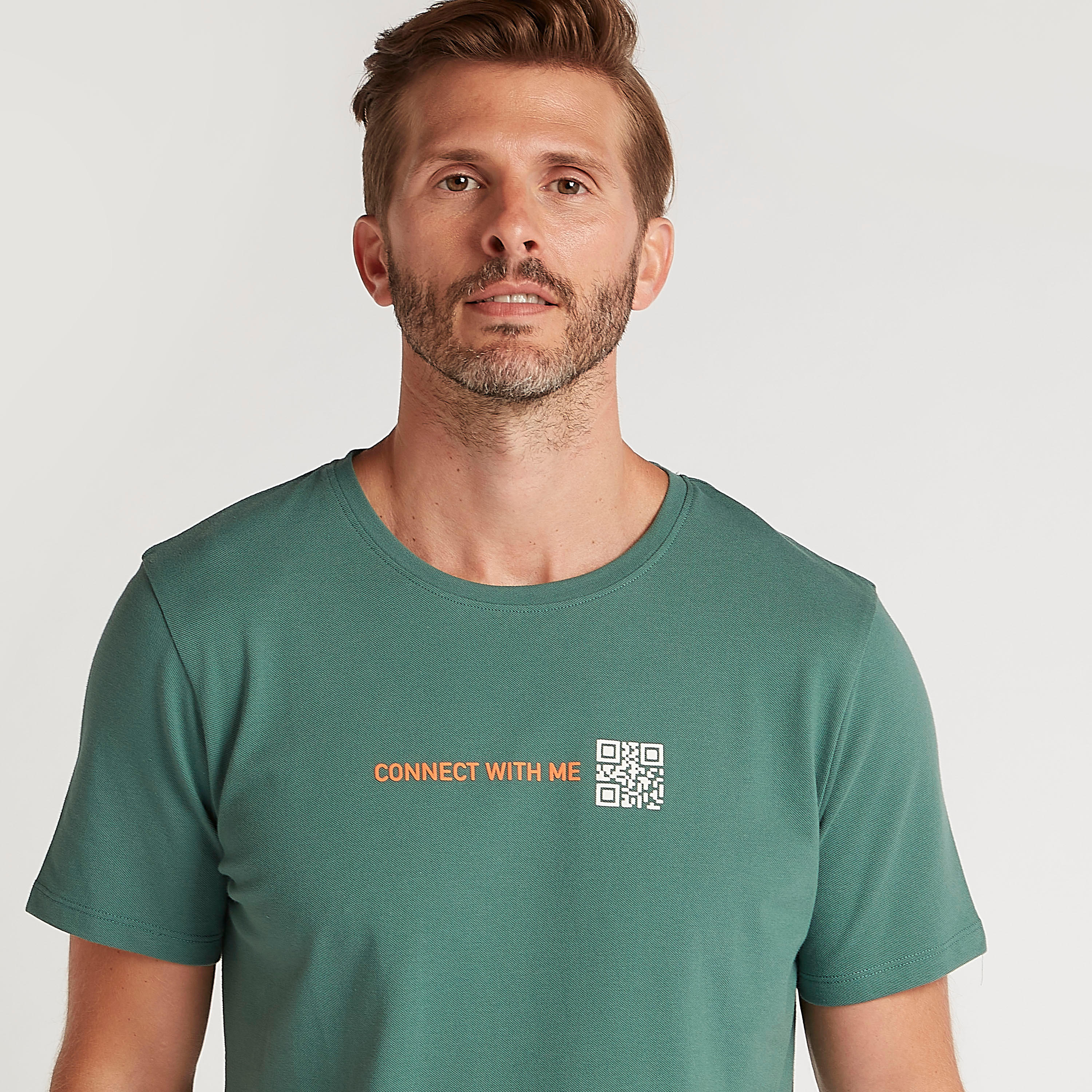 Iconic Printed T-shirt with Crew Neck and Short Sleeves-men-clothing-tshirtsandpolos-tshirts-image-3