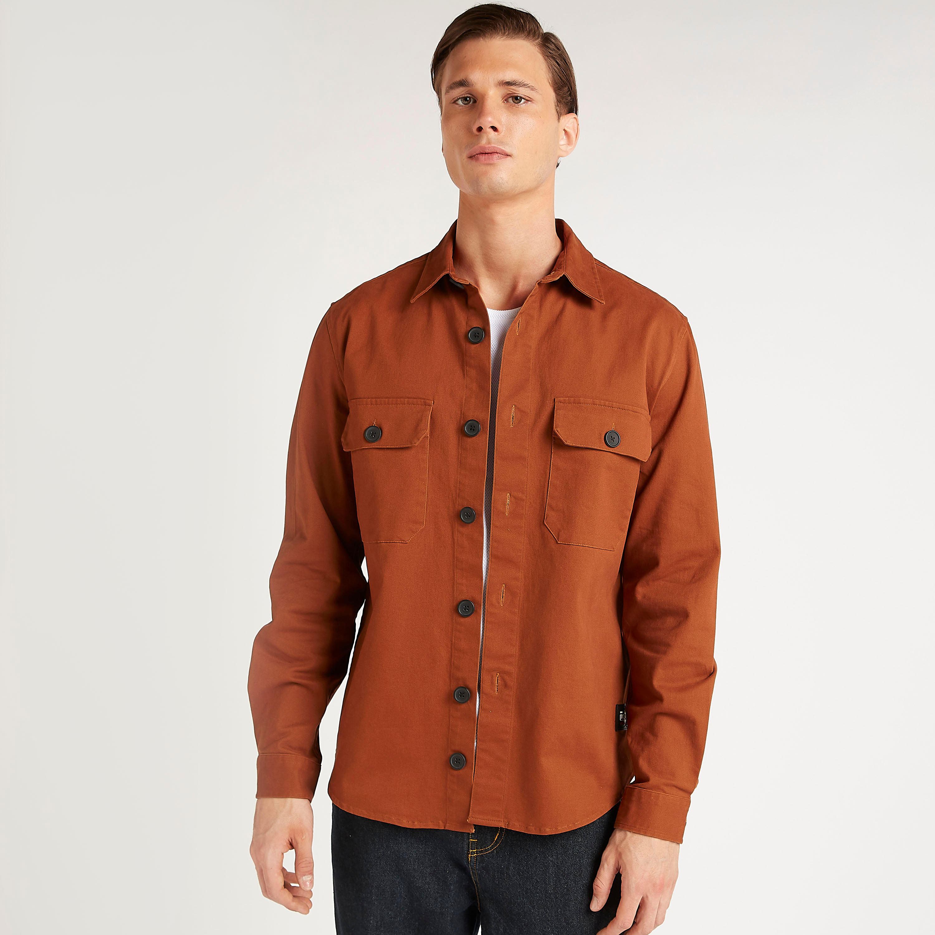 Iconic Lightweight Jacket with Long Sleeves-men-clothing-jacketsandblazers-jackets-image-1