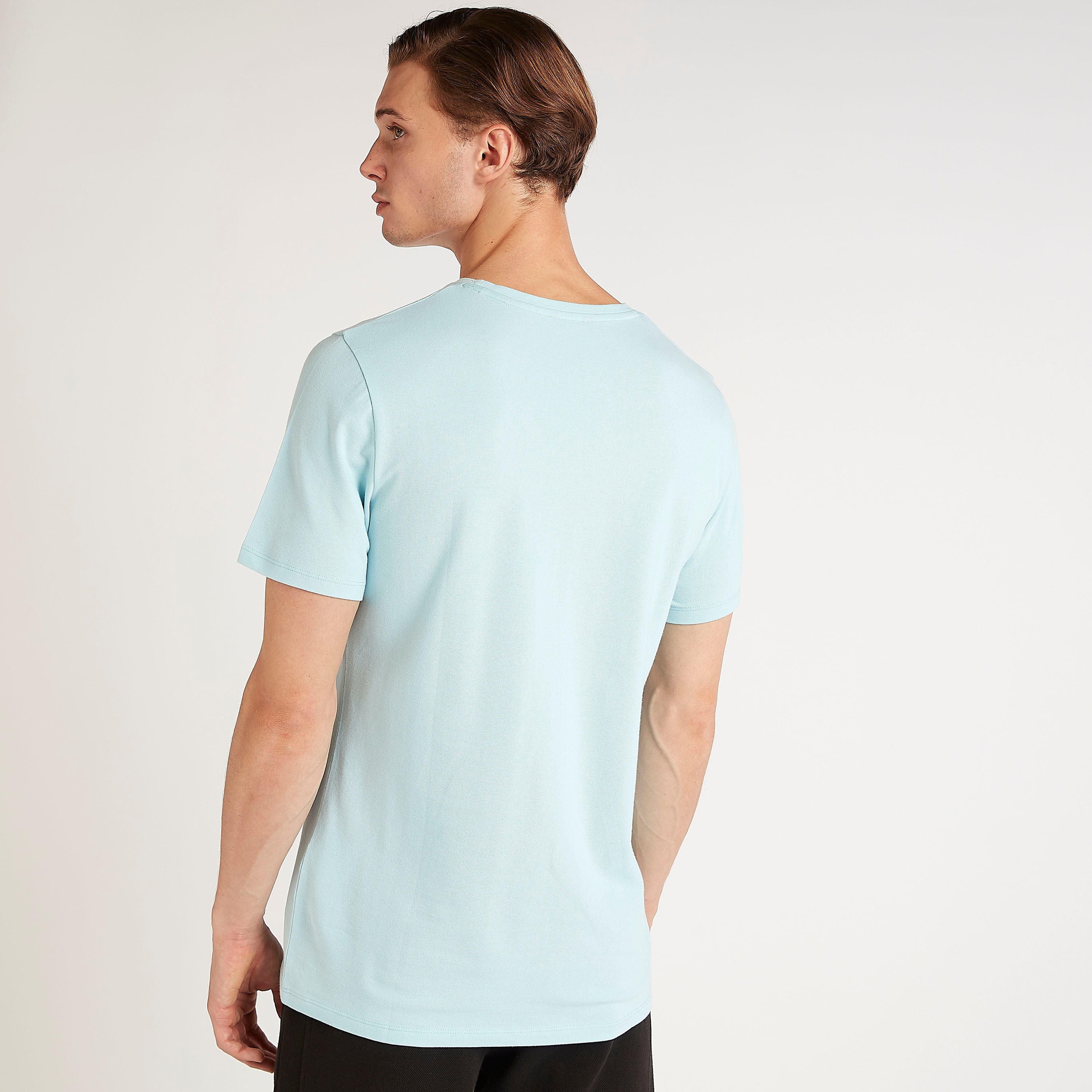 تيشيرت بياقة ضيّقة وأكمام قصيرة وطبعات من آيكونيك-men-clothing-tshirtsandpolos-tshirts-image-5