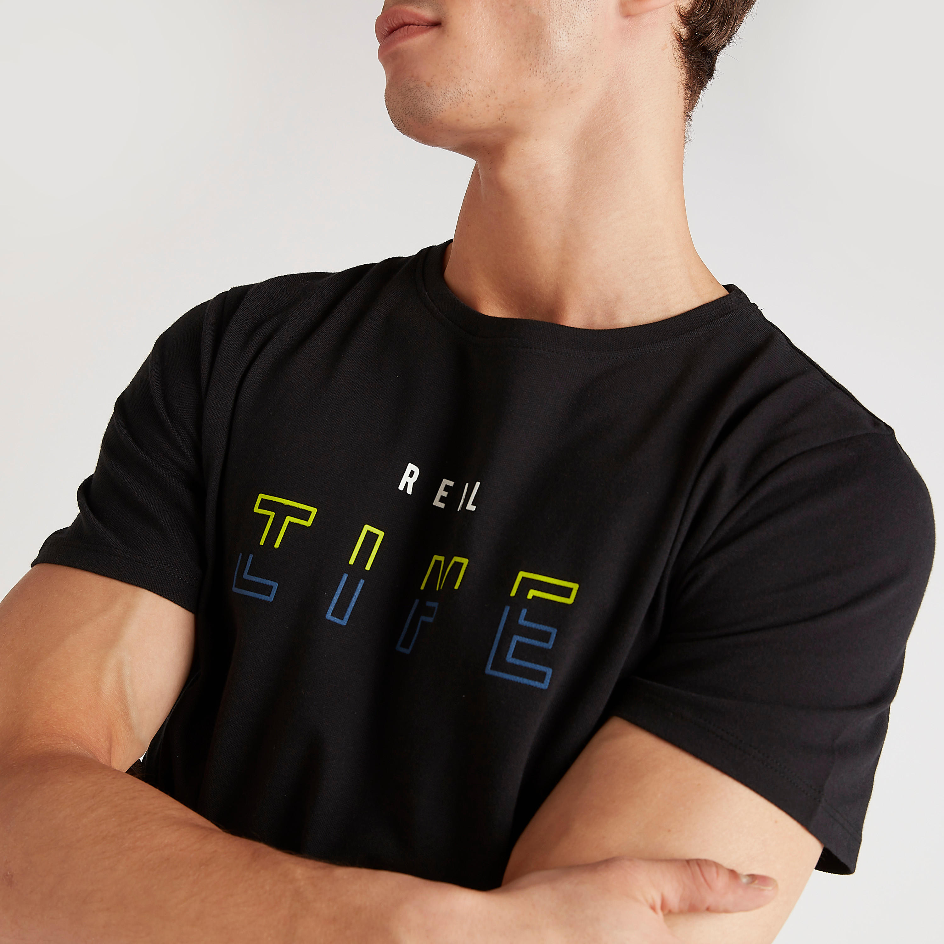 Iconic Printed T-shirt with Short Sleeves and Crew Neck-men-clothing-tshirtsandpolos-tshirts-image-3