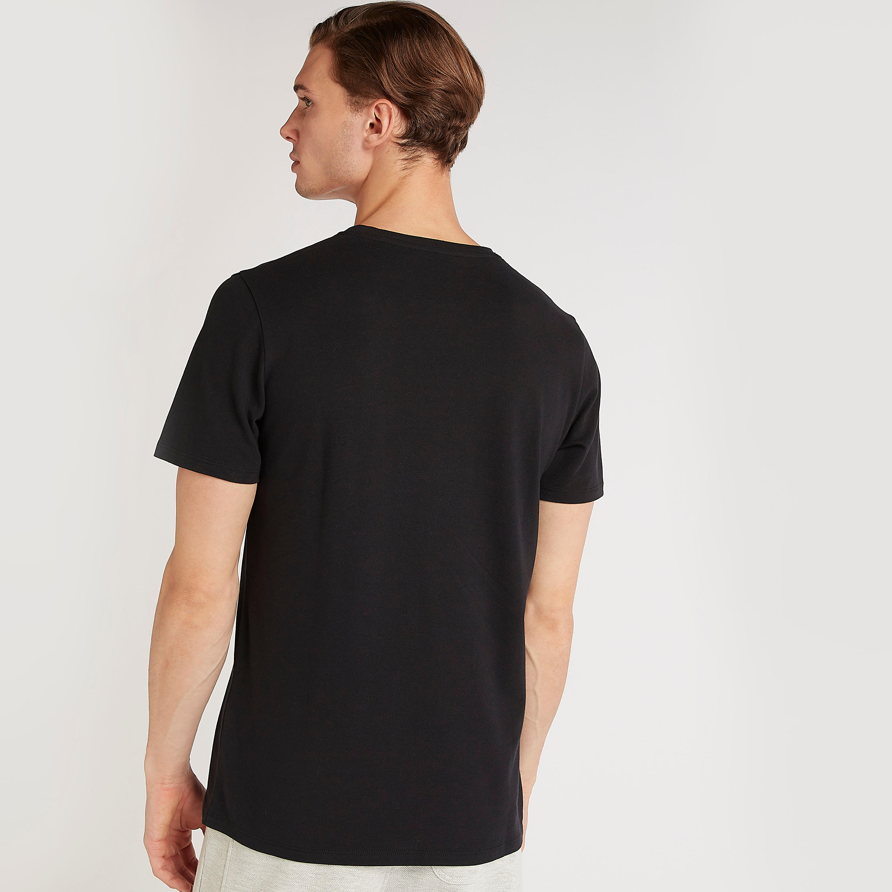 Iconic Printed T-shirt with Short Sleeves and Crew Neck-men-clothing-tshirtsandpolos-tshirts-image-4