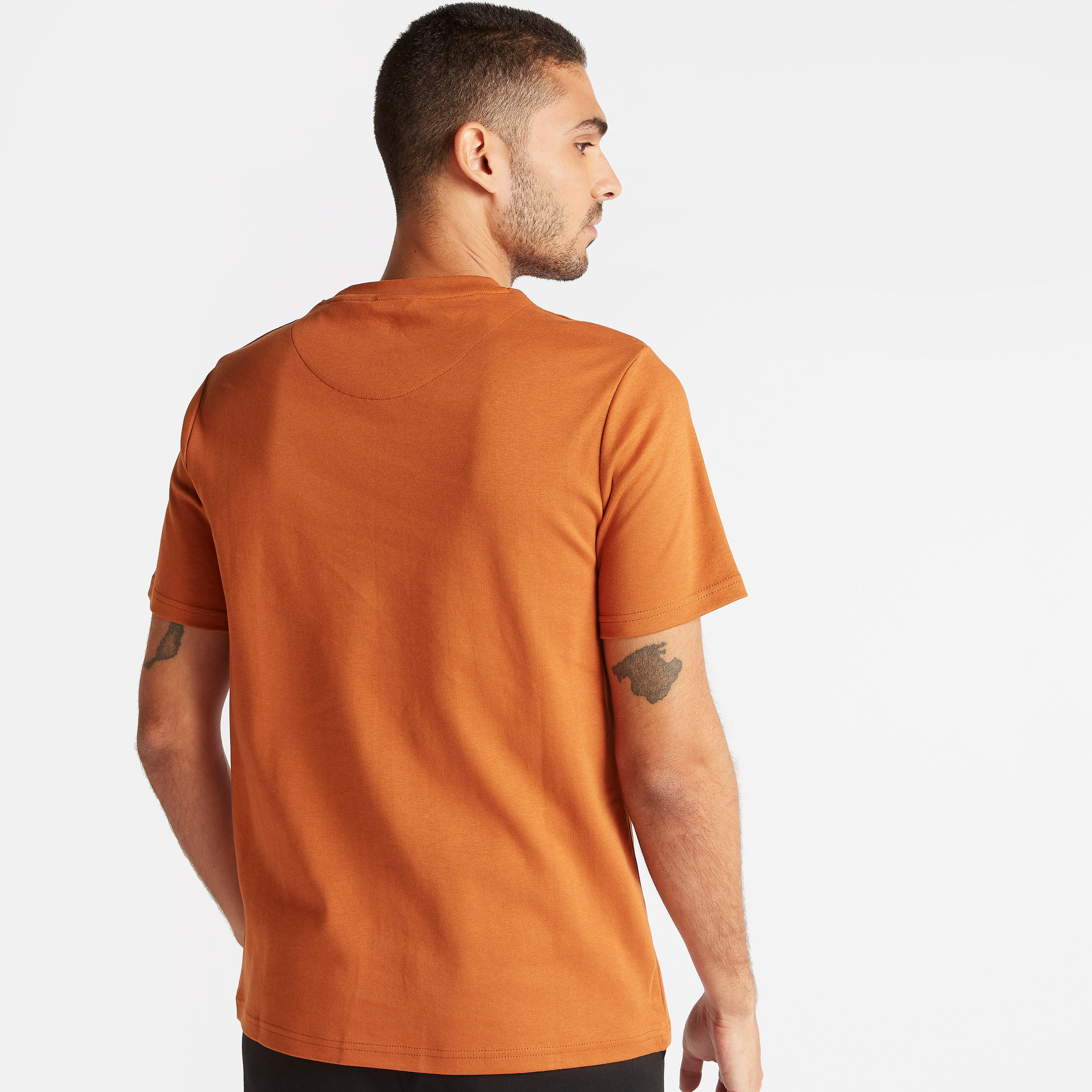 Printed Slim Fit T-shirt with Crew Neck and Short Sleeves-men-clothing-tshirtsandpolos-tshirts-image-4