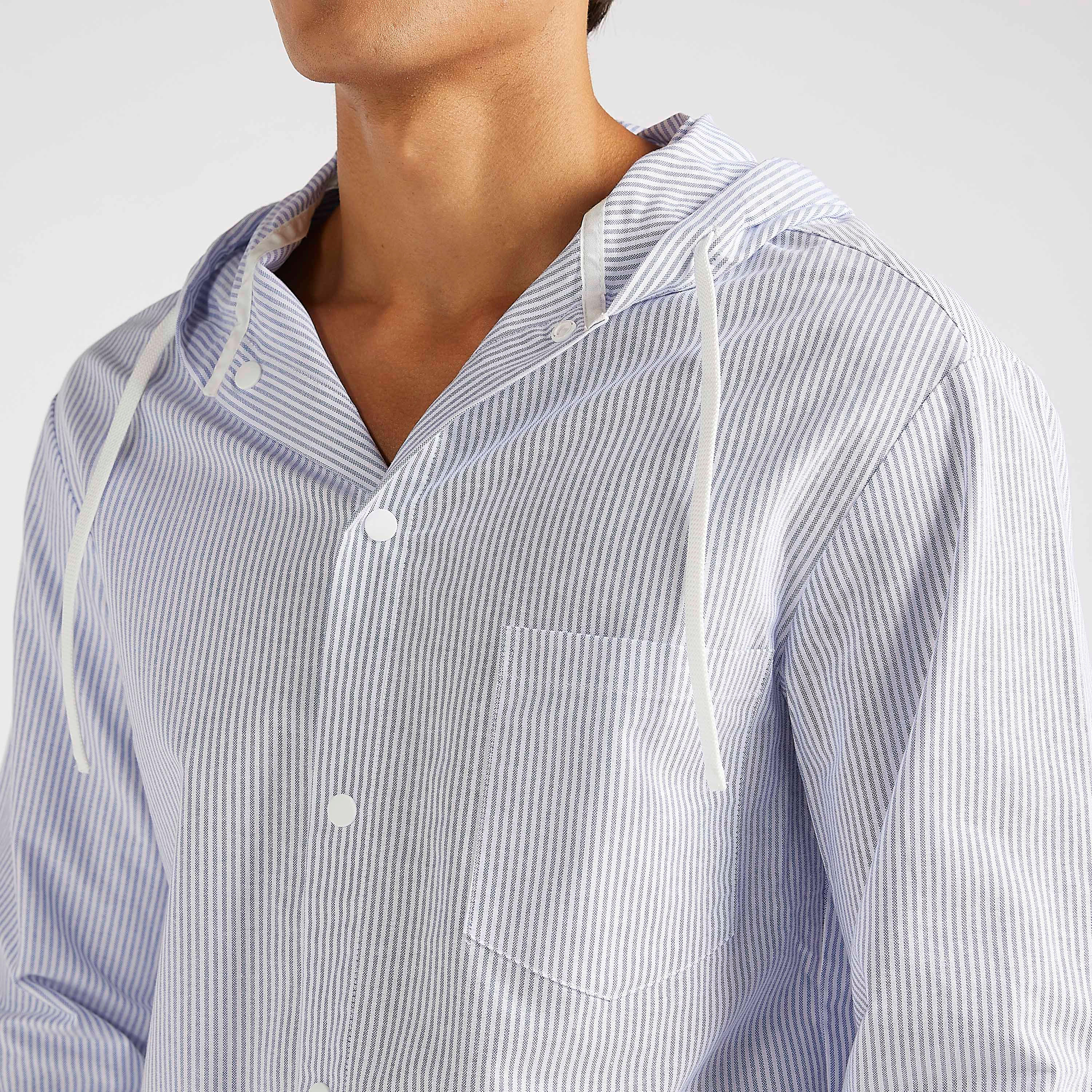 قميص مخطّط بقصّة مريحة مع هودي-men-clothing-shirts-image-3