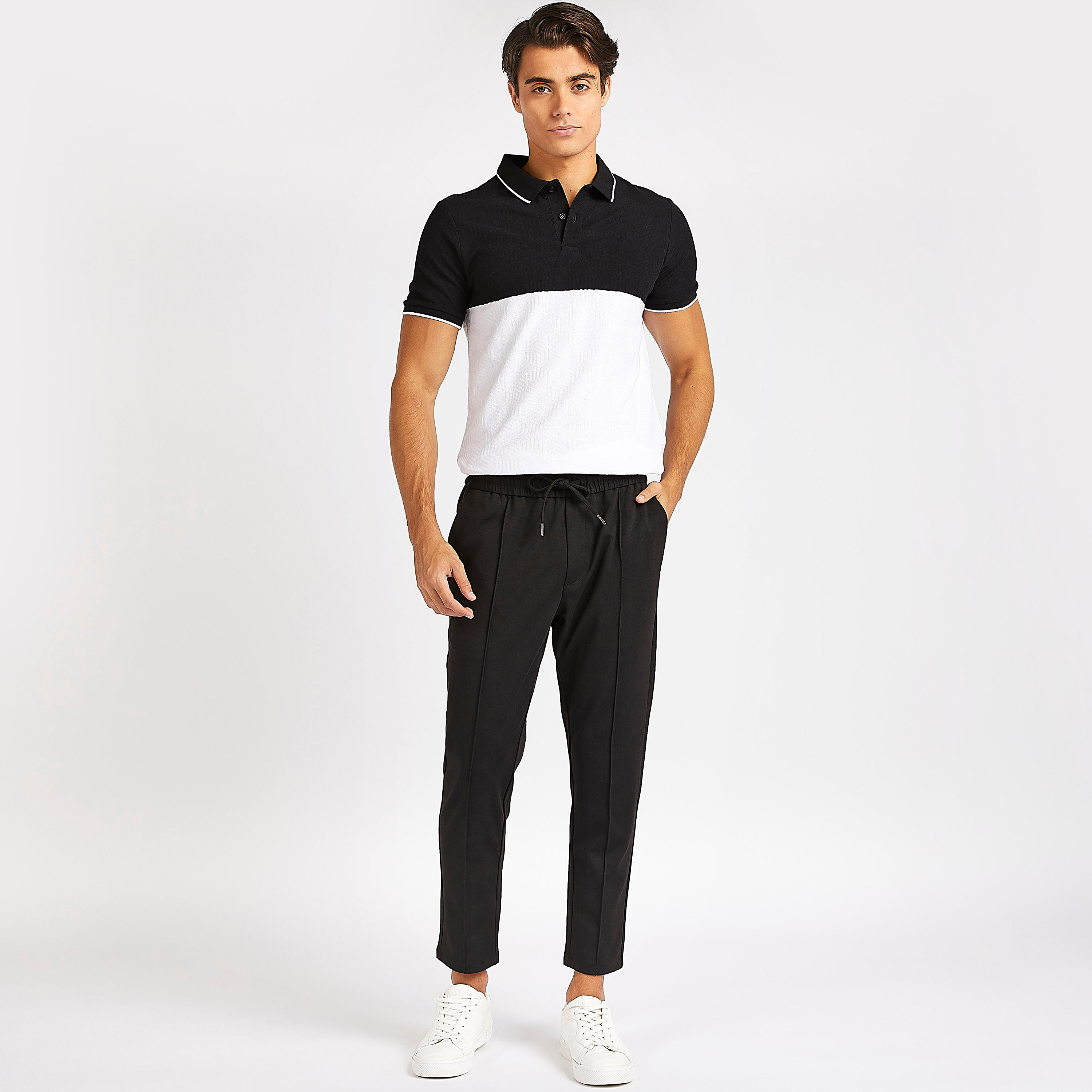 تيشيرت بولو بقصّة سليم وأكمام قصيرة-men-clothing-tshirtsandpolos-polos-image-2