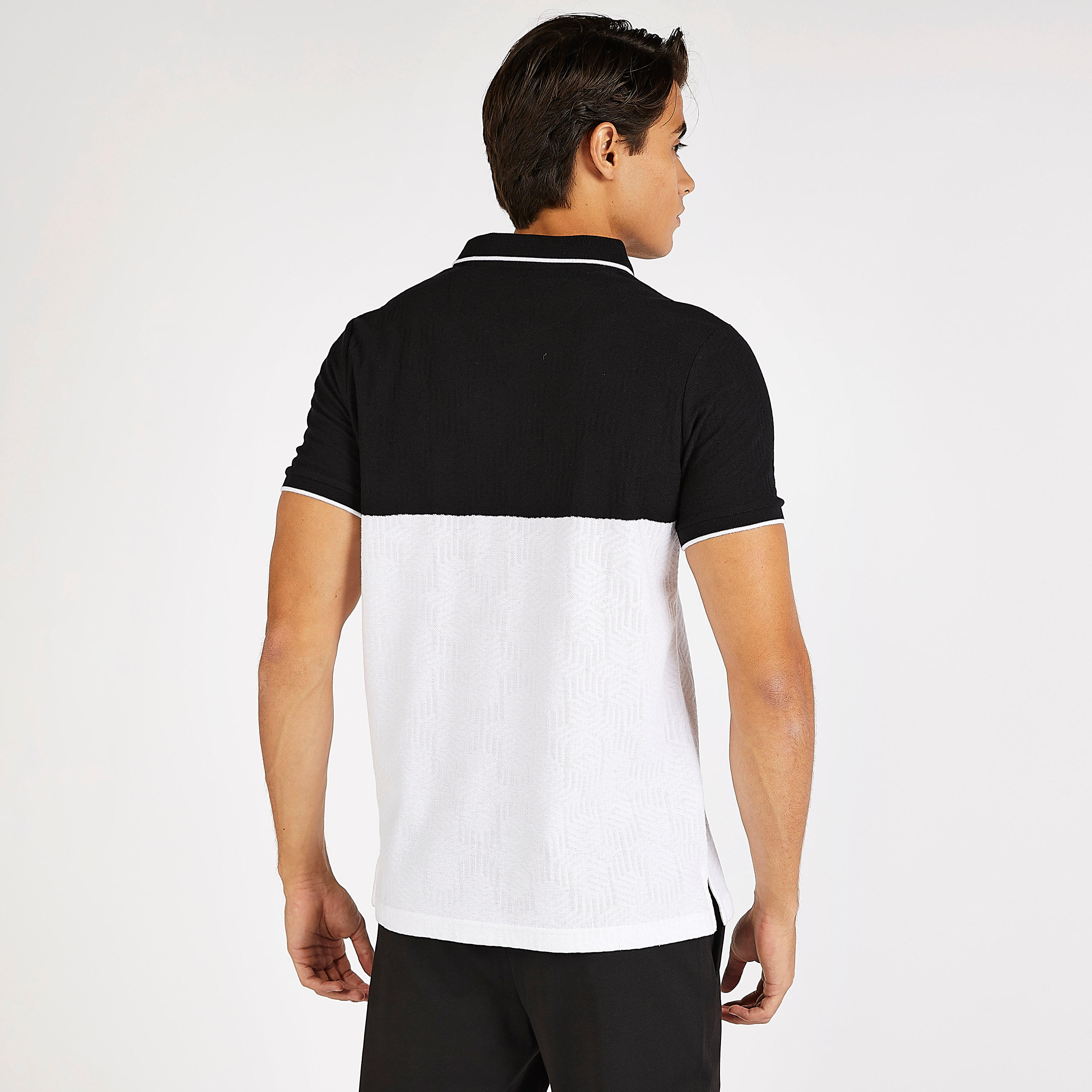 تيشيرت بولو بقصّة سليم وأكمام قصيرة-men-clothing-tshirtsandpolos-polos-image-4