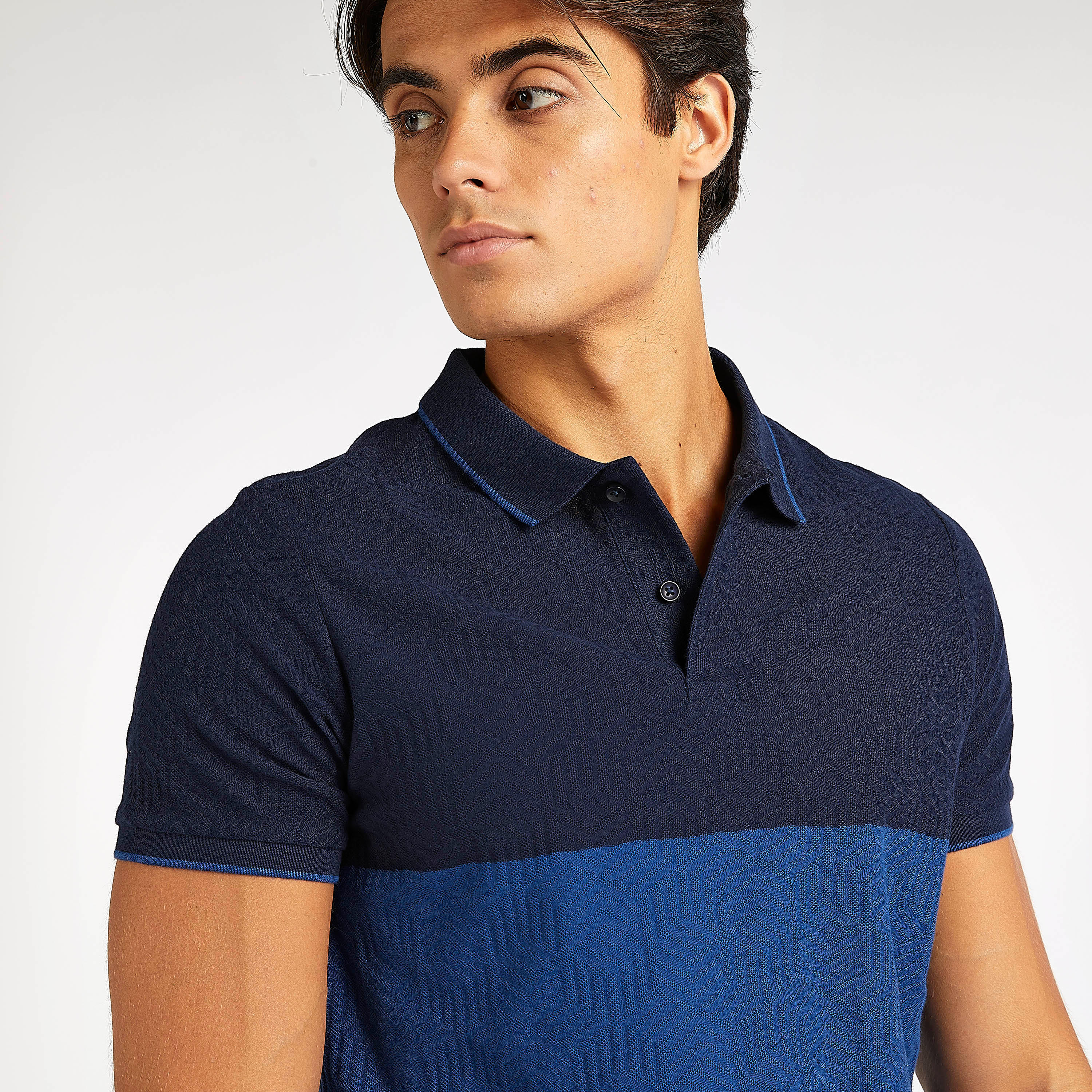 تيشيرت بولو بقصّة سليم وأكمام قصيرة-men-clothing-tshirtsandpolos-polos-image-7