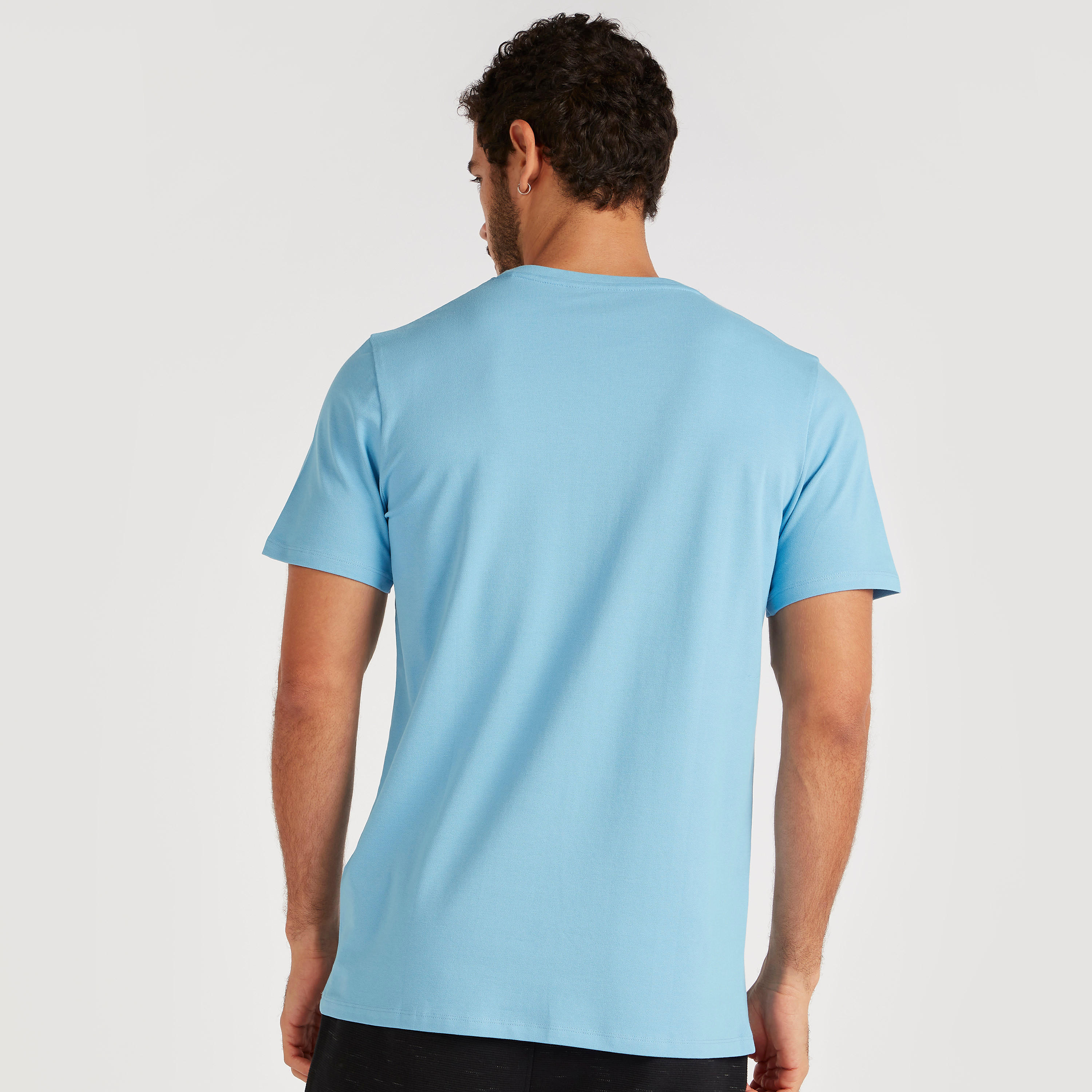 تيشيرت بياقة ضيّقة وأكمام قصيرة وطبعات من آيكونيك-men-clothing-tshirtsandpolos-tshirts-image-4