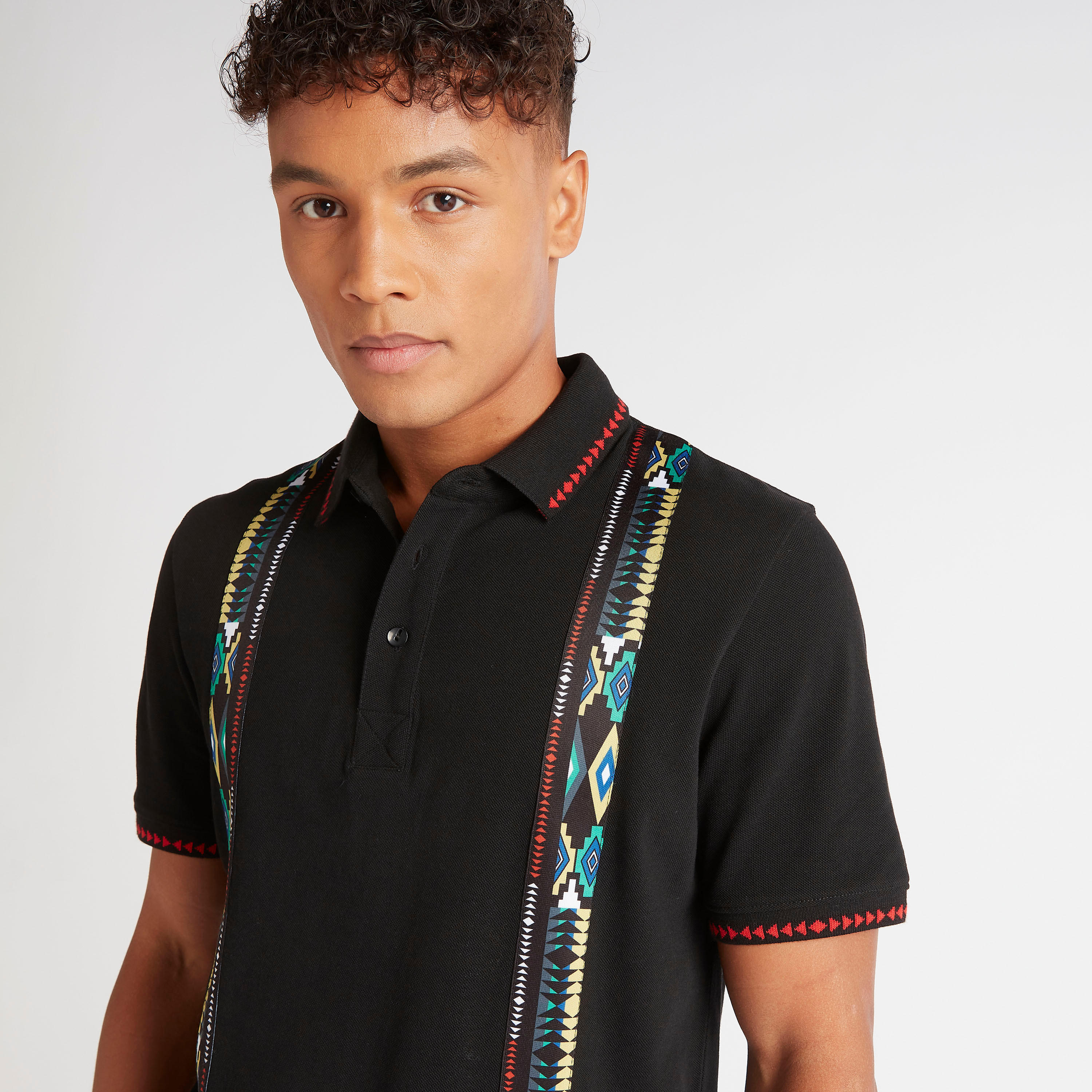 Iconic Printed Polo T-shirt with Short Sleeves-men-clothing-tshirtsandpolos-polos-image-5