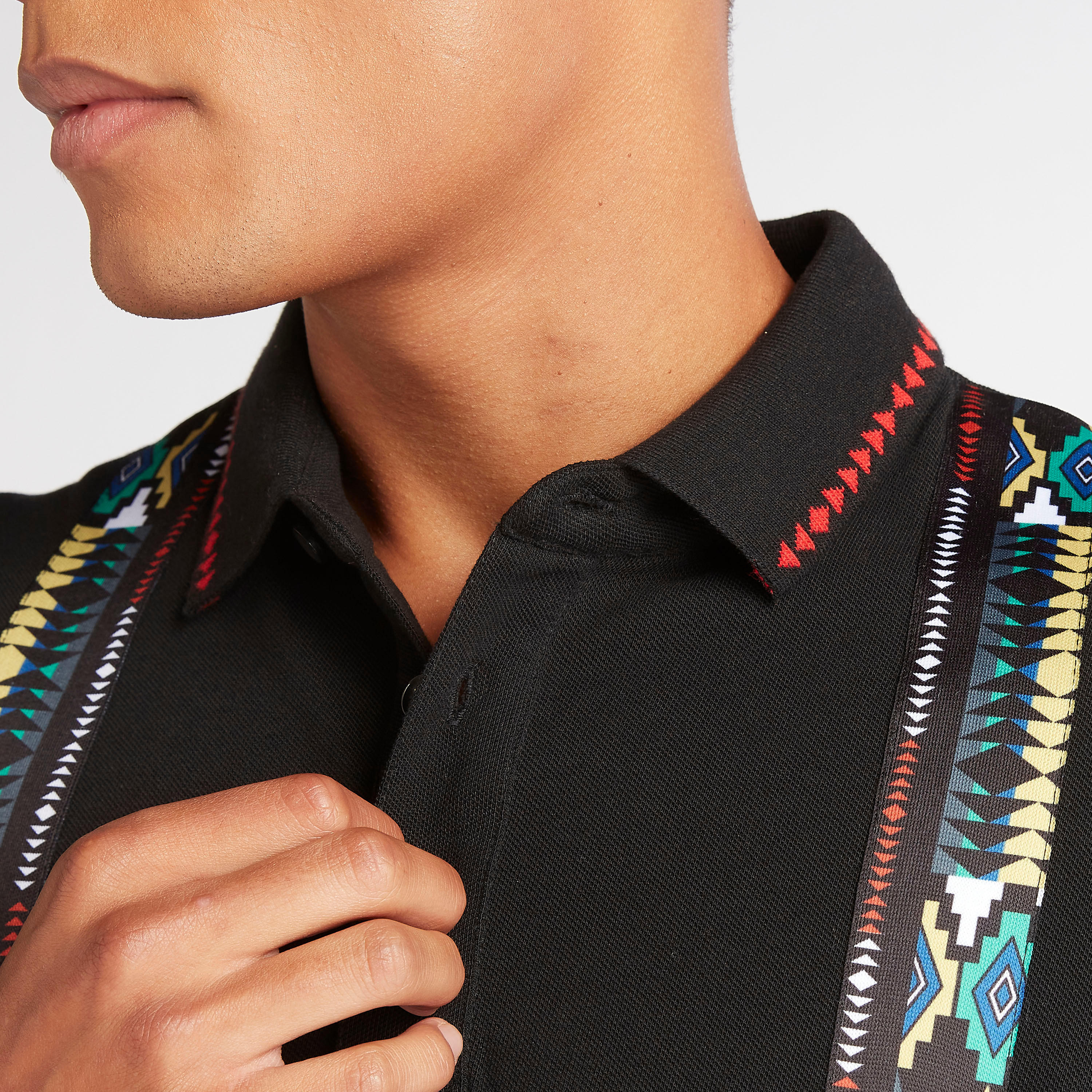 Iconic Printed Polo T-shirt with Short Sleeves-men-clothing-tshirtsandpolos-polos-image-6