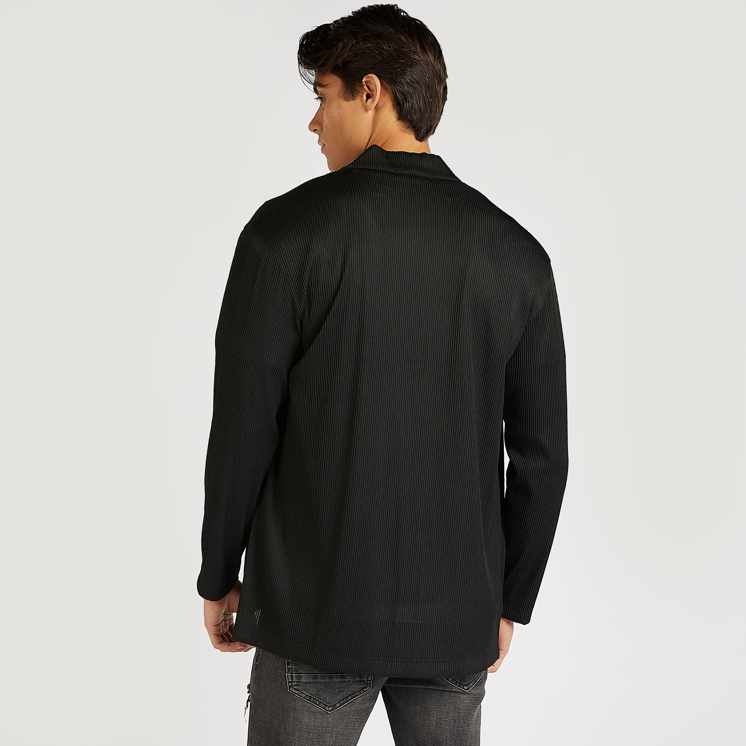 جاكيت بارز الملمس بأكمام طويلة من آيكونك-men-clothing-jacketsandblazers-jackets-image-1