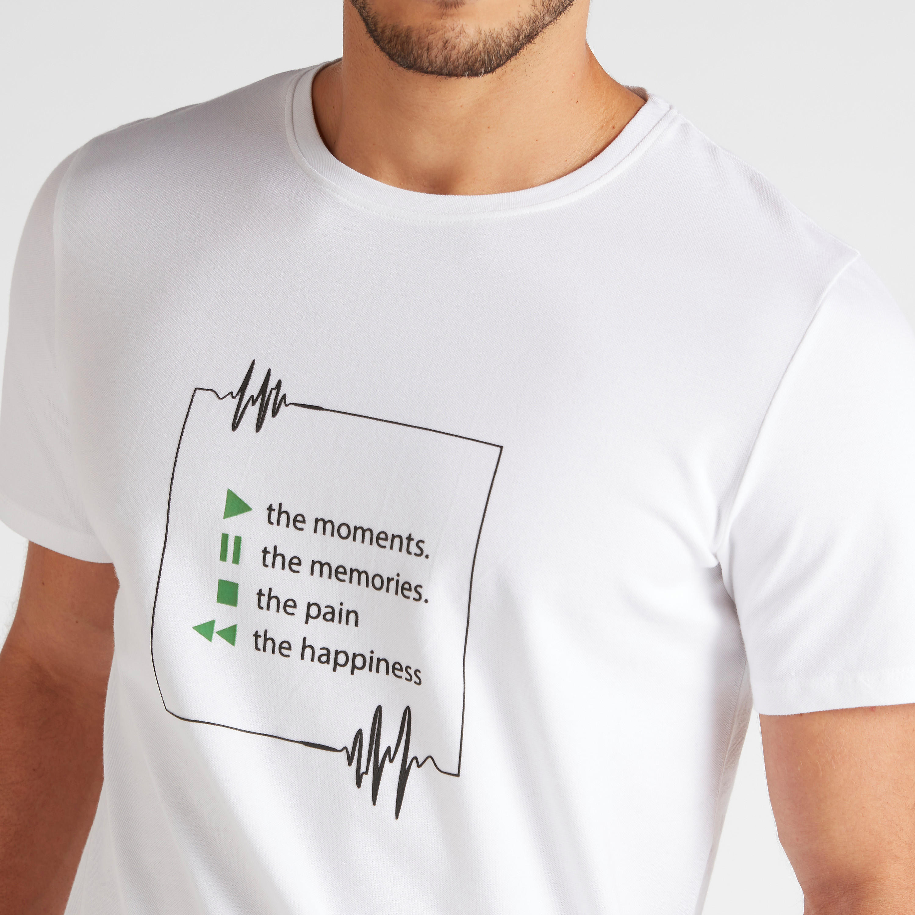 Iconic Printed T-shirt with Short Sleeves and Crew Neck-men-clothing-tshirtsandpolos-tshirts-image-3