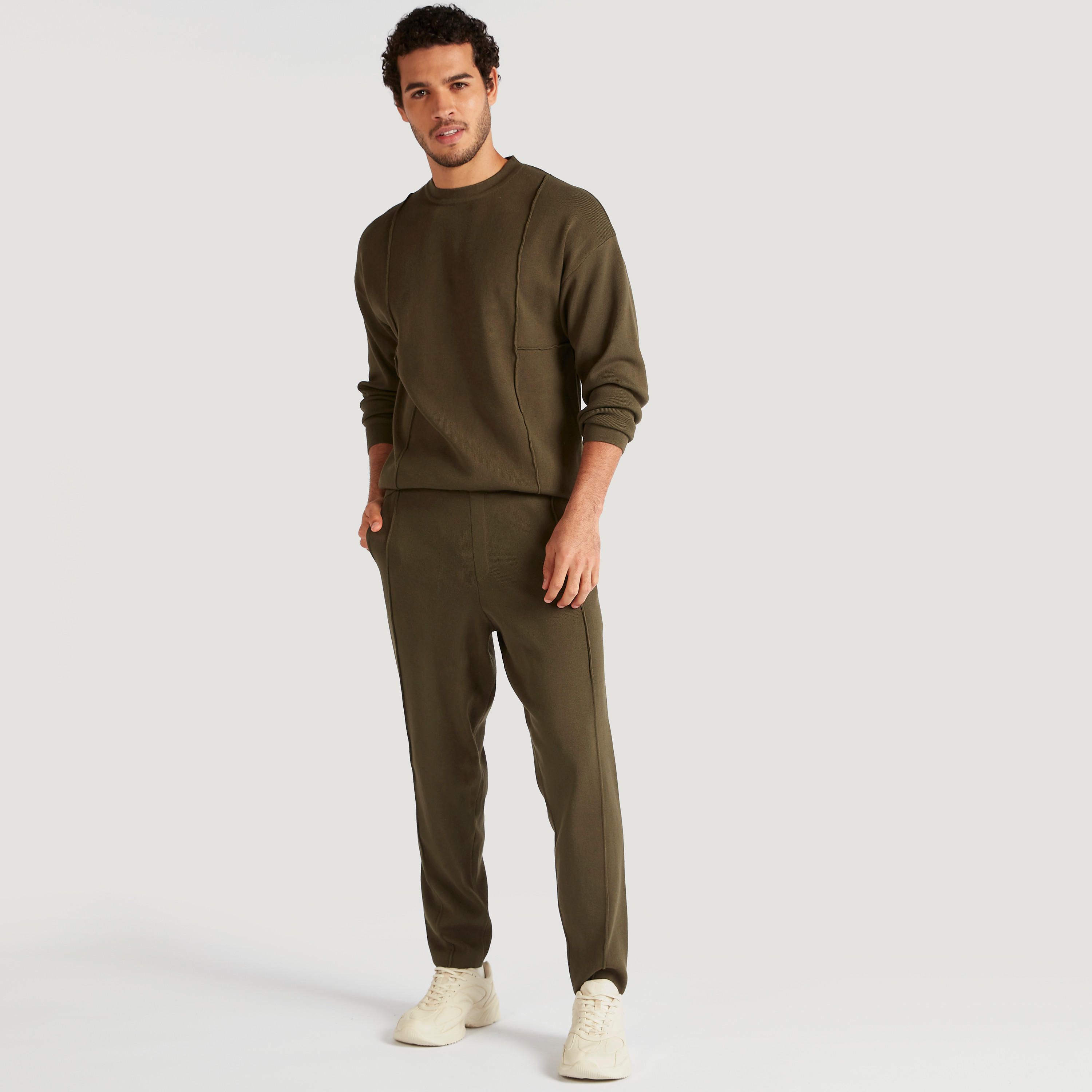 Iconic Textured Flexi Waist Joggers with Pockets-men-clothing-bottoms-joggers-image-5