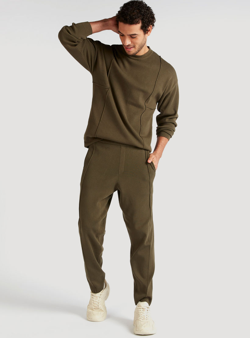 Iconic Solid Crew Neck Sweater with Long Sleeves-men-clothing-sweatersandpullovers-image-2