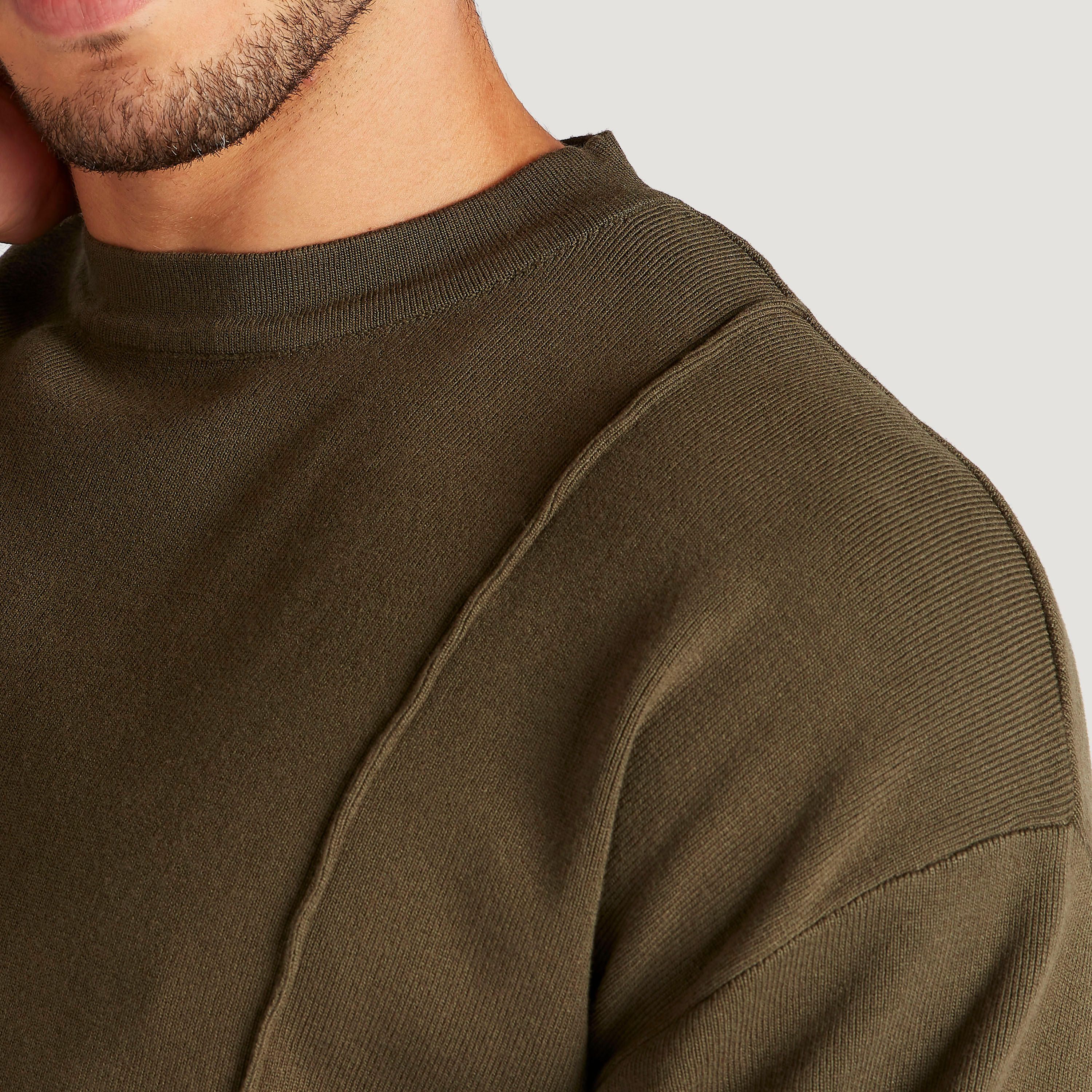 Iconic Solid Crew Neck Sweater with Long Sleeves-men-clothing-sweatersandpullovers-image-3
