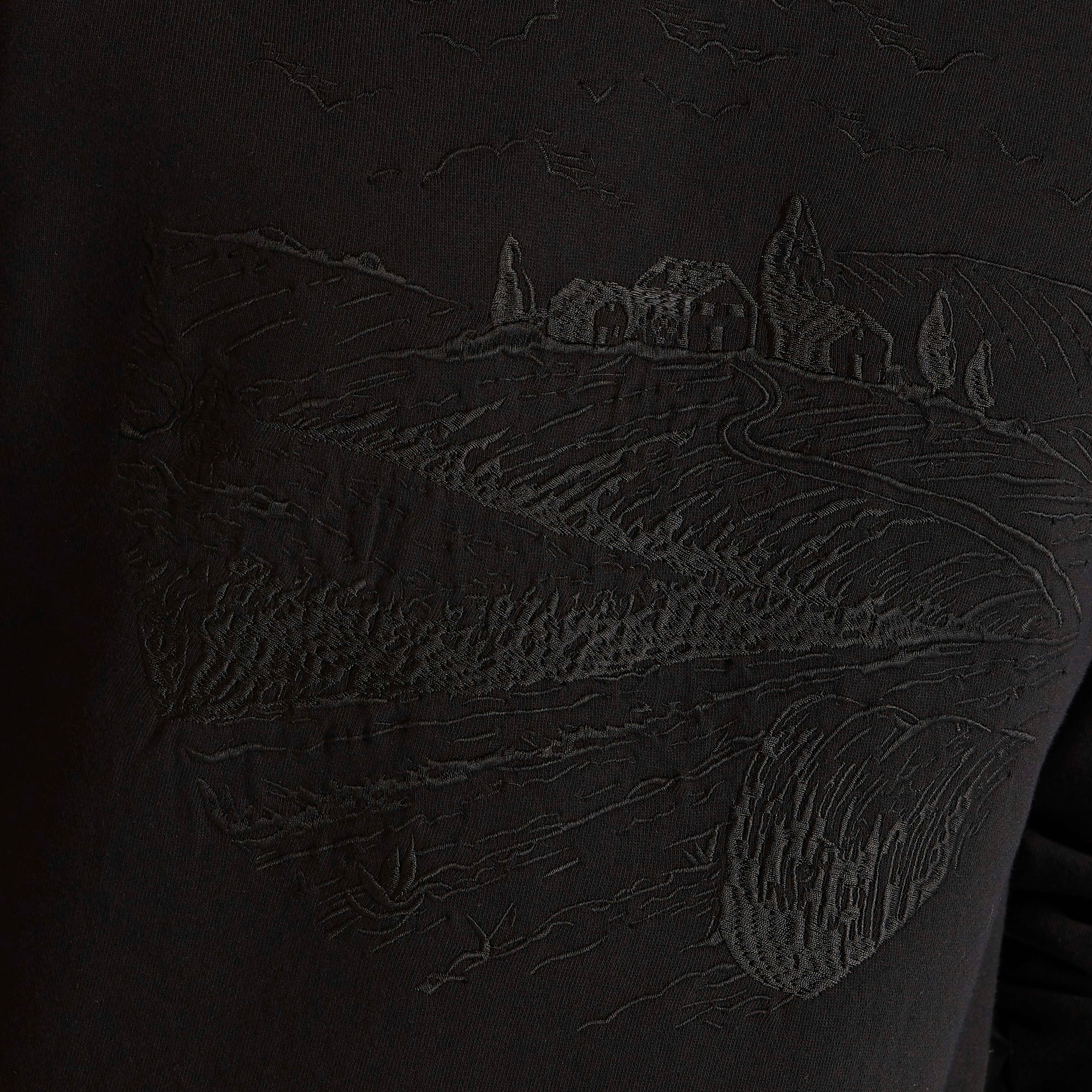 سويت شيرت مطرّز بأكمام طويلة من آيكونيك-men-winterwear-hoodiesandsweatshirts-image-3