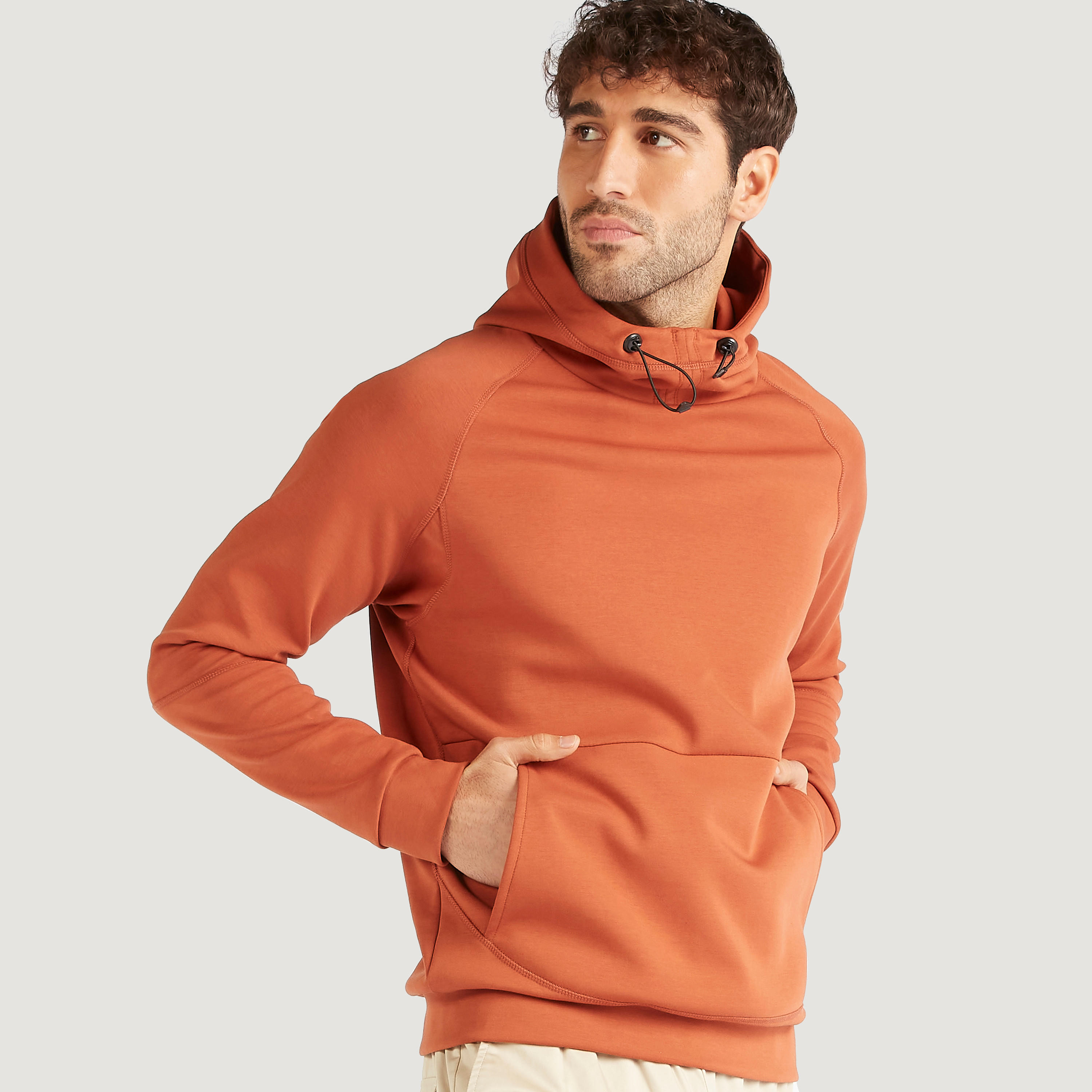 سويت شيرت سادة بياقة عالية وأكمام طويلة-men-winterwear-hoodiesandsweatshirts-image-2