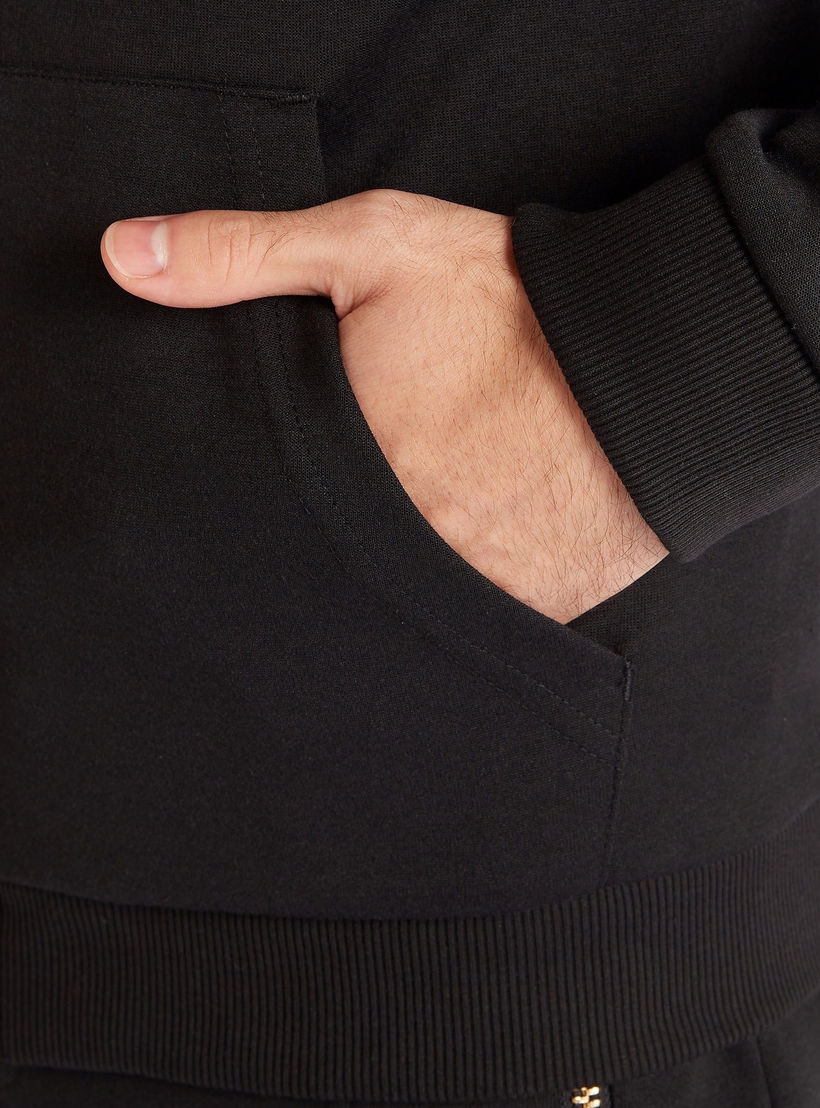 هودي سادة بسحّاب وجيوب وأكمام طويلة-men-winterwear-hoodiesandsweatshirts-image-5