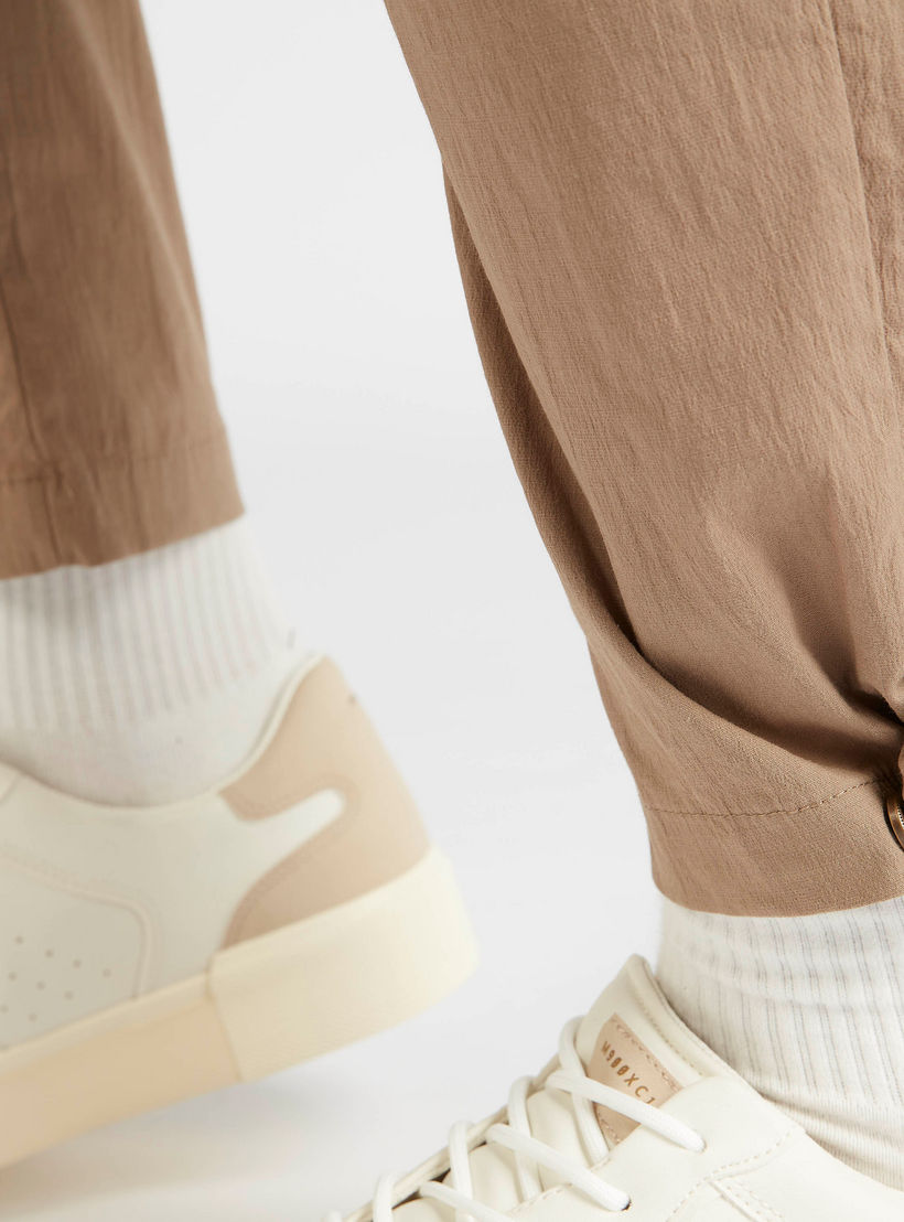 Iconic Solid Mid-Rise Cargo Pants with Pockets and Button Closure-men-clothing-bottoms-trousersandchinos-trousers-image-6