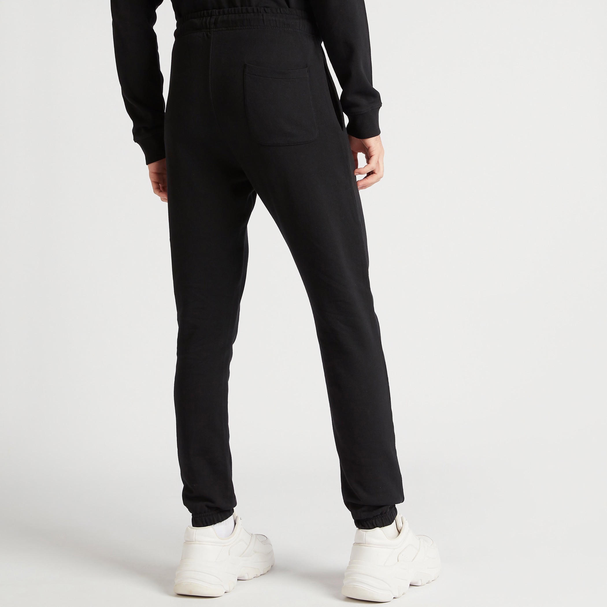 Iconic Skull Print Joggers with Drawstring Closure and Pockets-men-clothing-bottoms-joggers-image-4