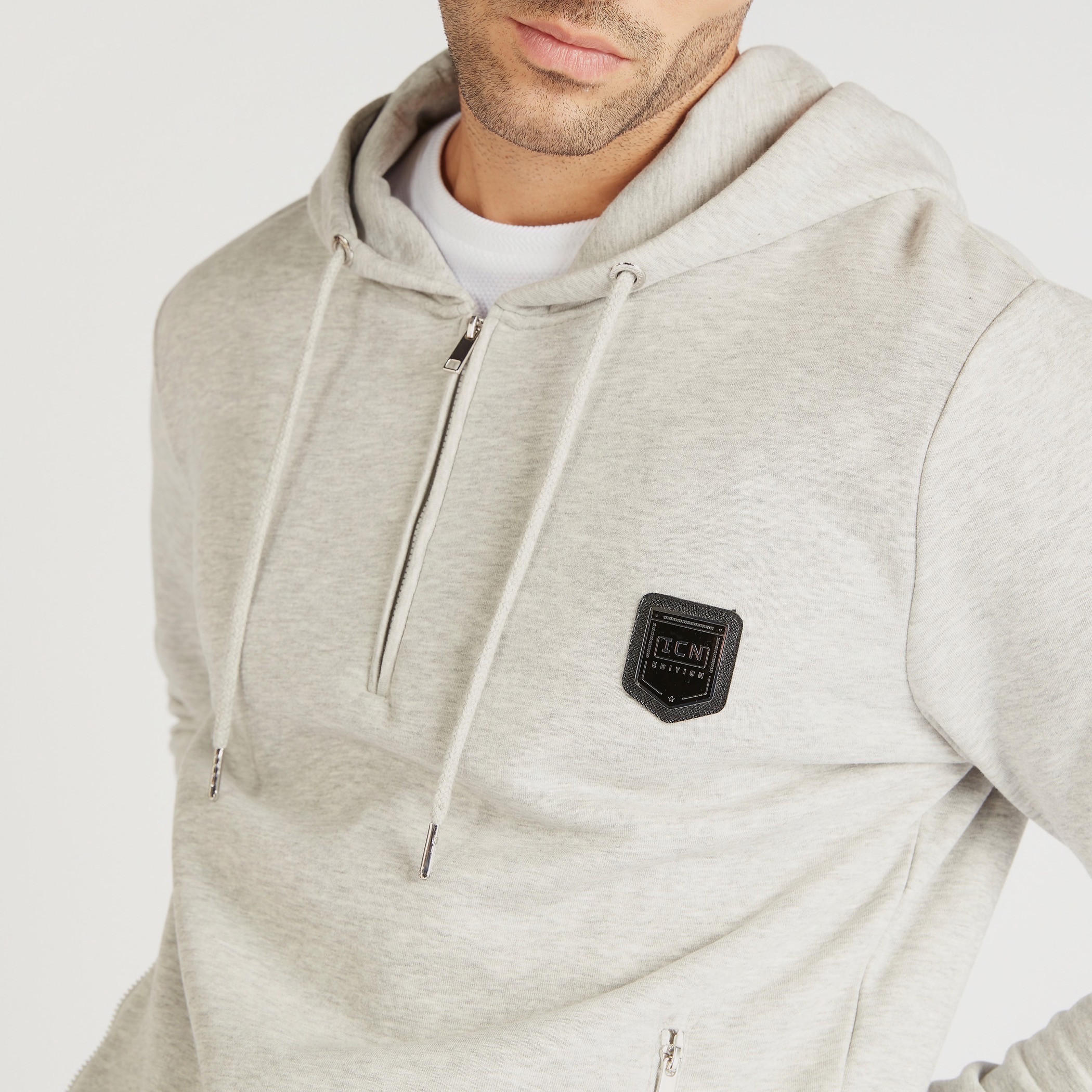 سويت شيرت سادة بقبعة وجيوب كنغر-men-winterwear-hoodiesandsweatshirts-image-6