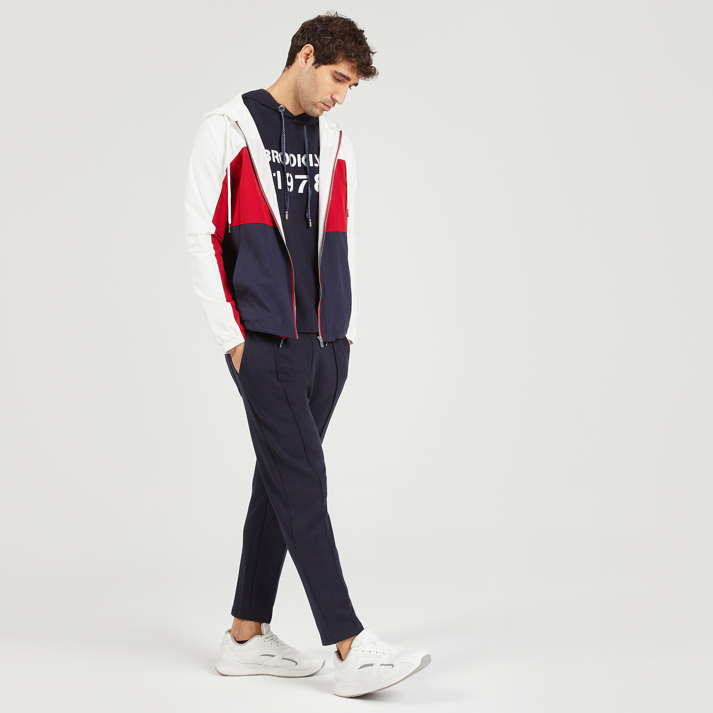 Iconic Colourblock Jacket with Hood and Pockets-men-clothing-jacketsandblazers-jackets-image-2