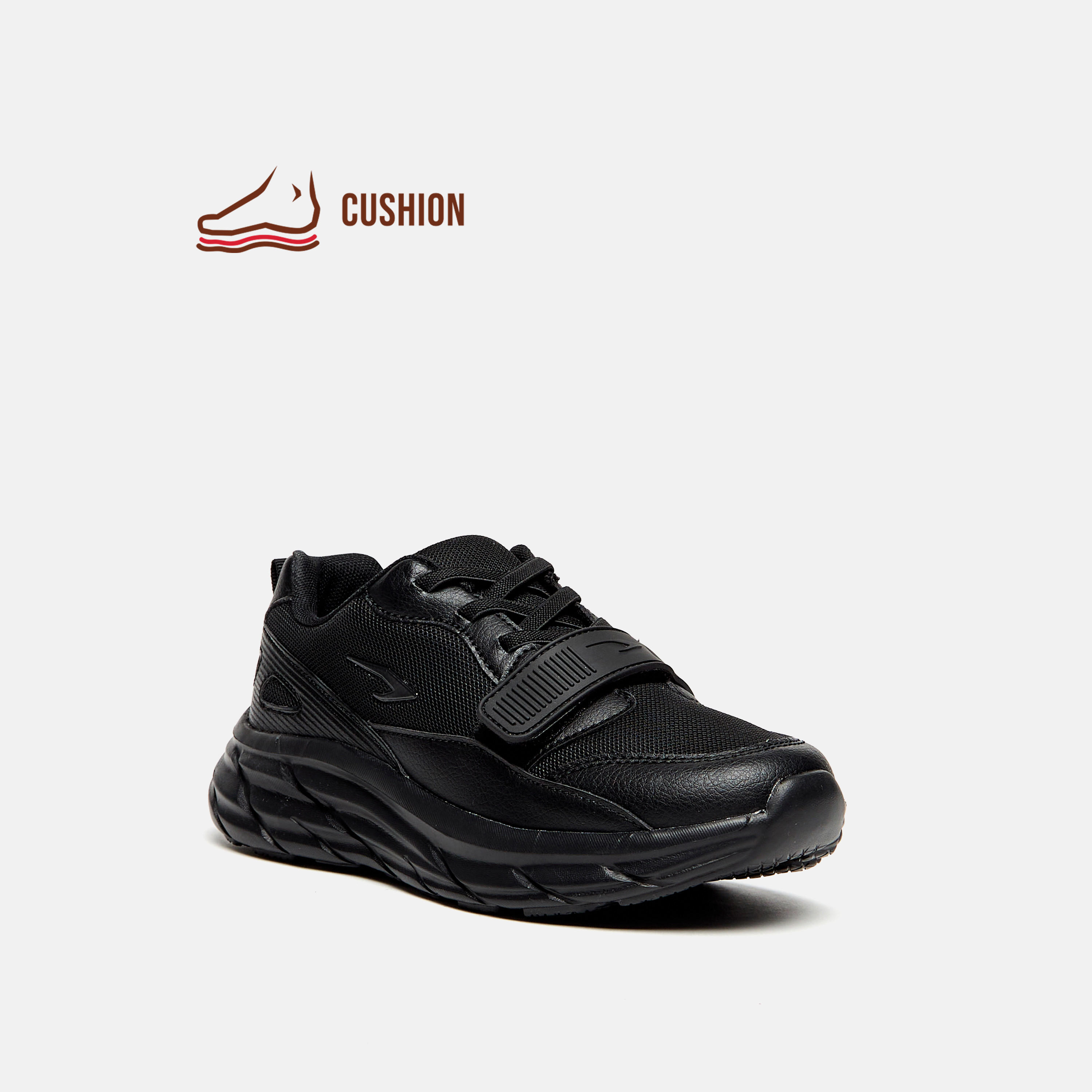 حذاء رياضي بشريط إغلاق لاصق للأطفال من داش-boys-shoes-schoolshoes-image-1