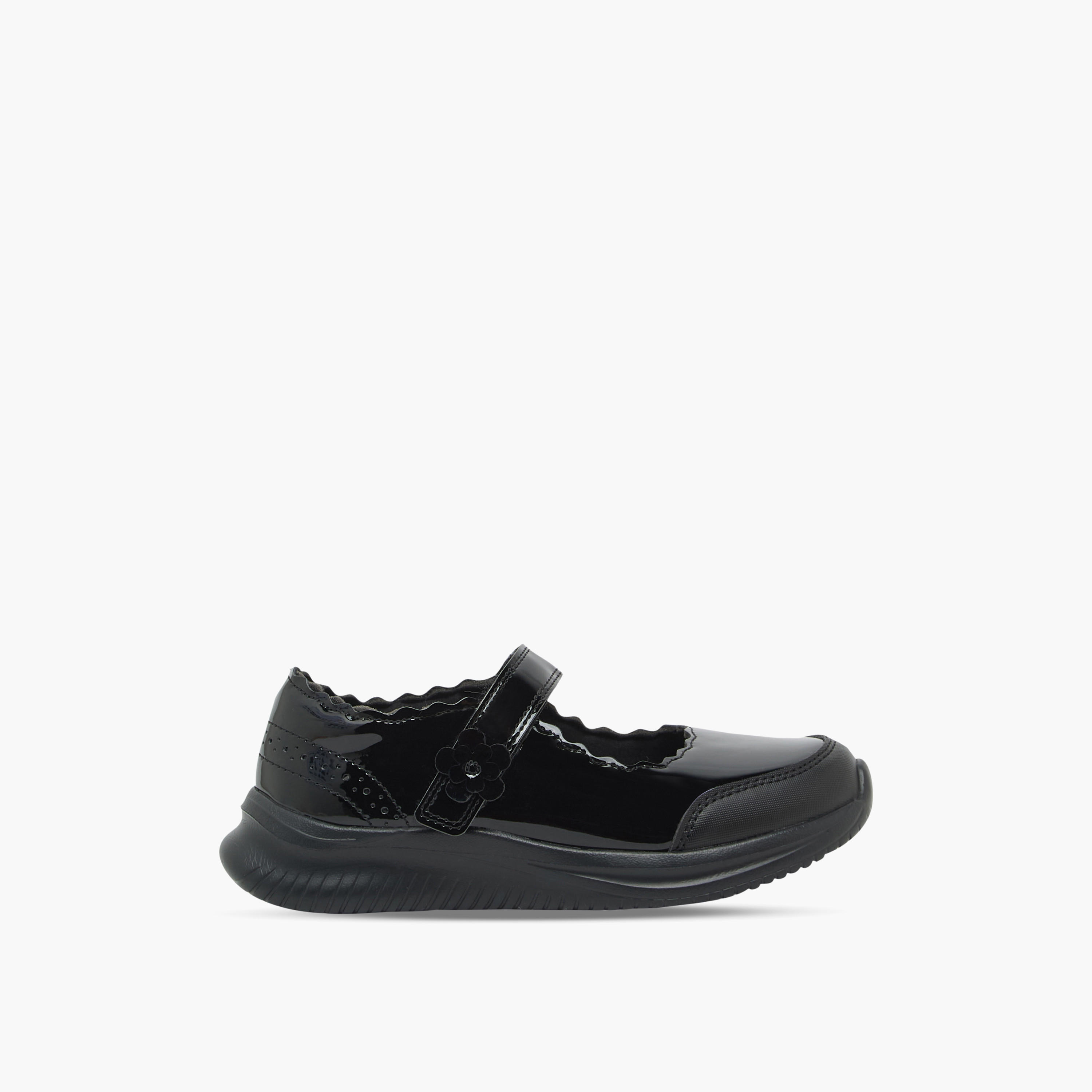 Dash Girls Hook & Loop Mary Jane School Shoes-girls-shoes-maryjanes-image-3