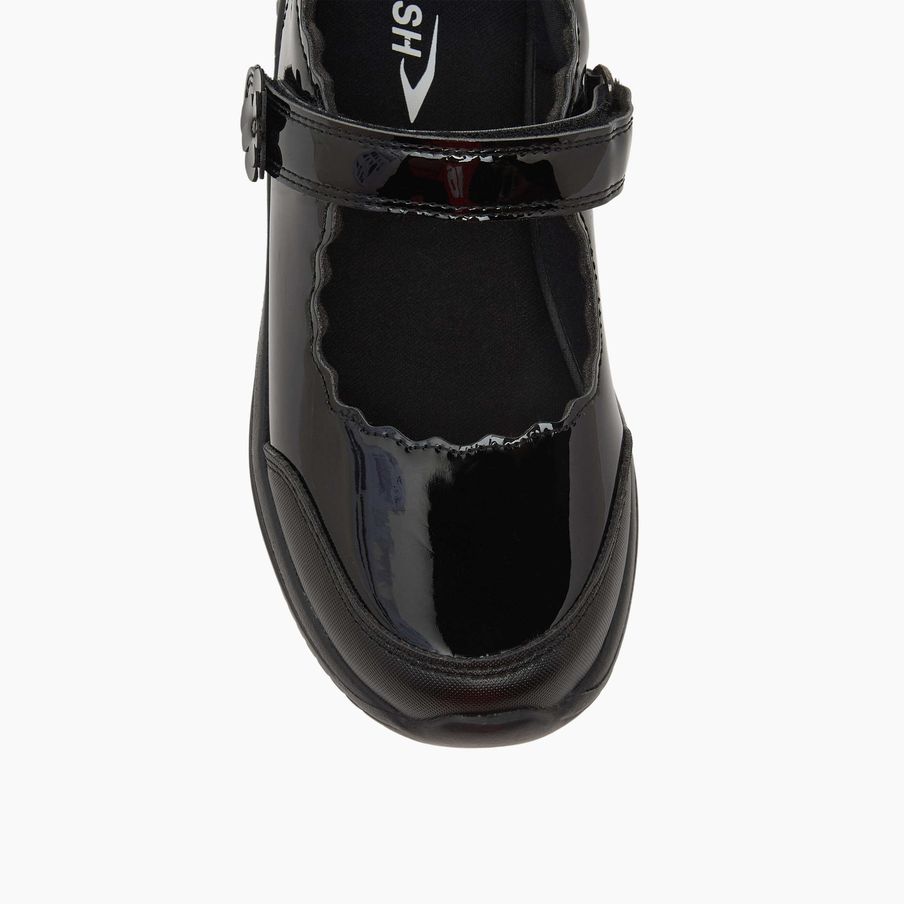 Dash Girls Hook & Loop Mary Jane School Shoes-girls-shoes-maryjanes-image-7