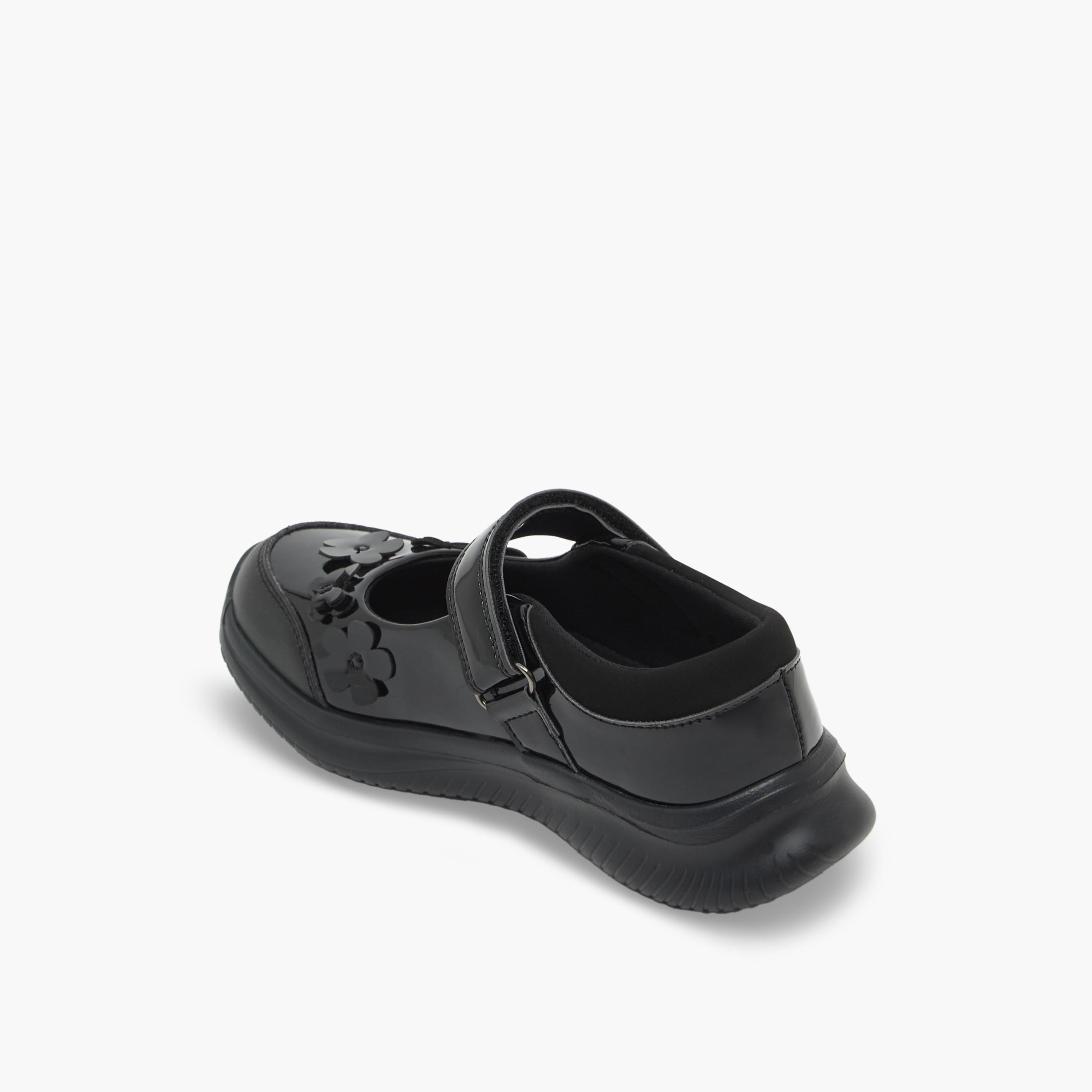Dash Girls Hook & Loop Mary Jane School Shoes-girls-shoes-maryjanes-image-5