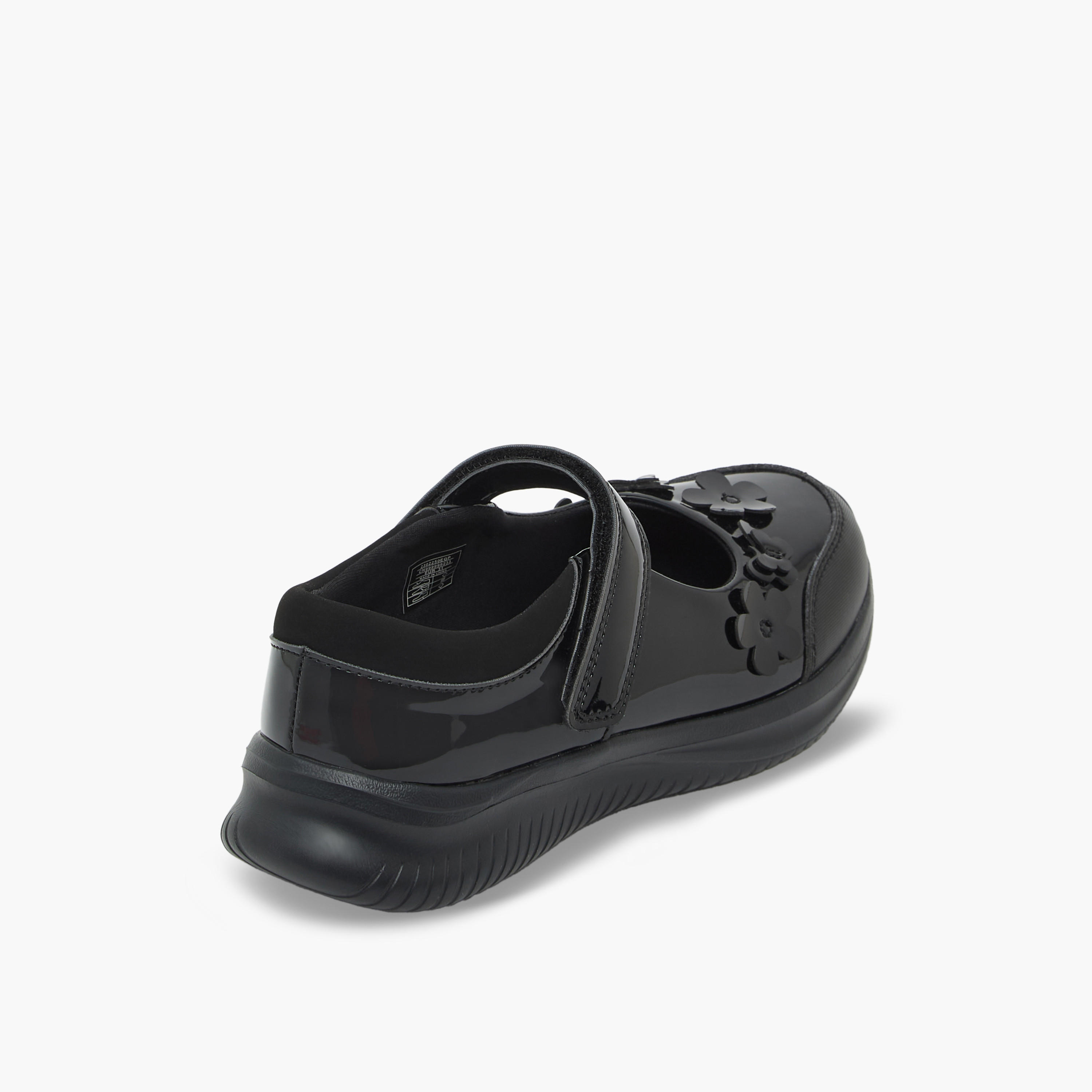 Dash Girls Hook & Loop Mary Jane School Shoes-girls-shoes-maryjanes-image-6