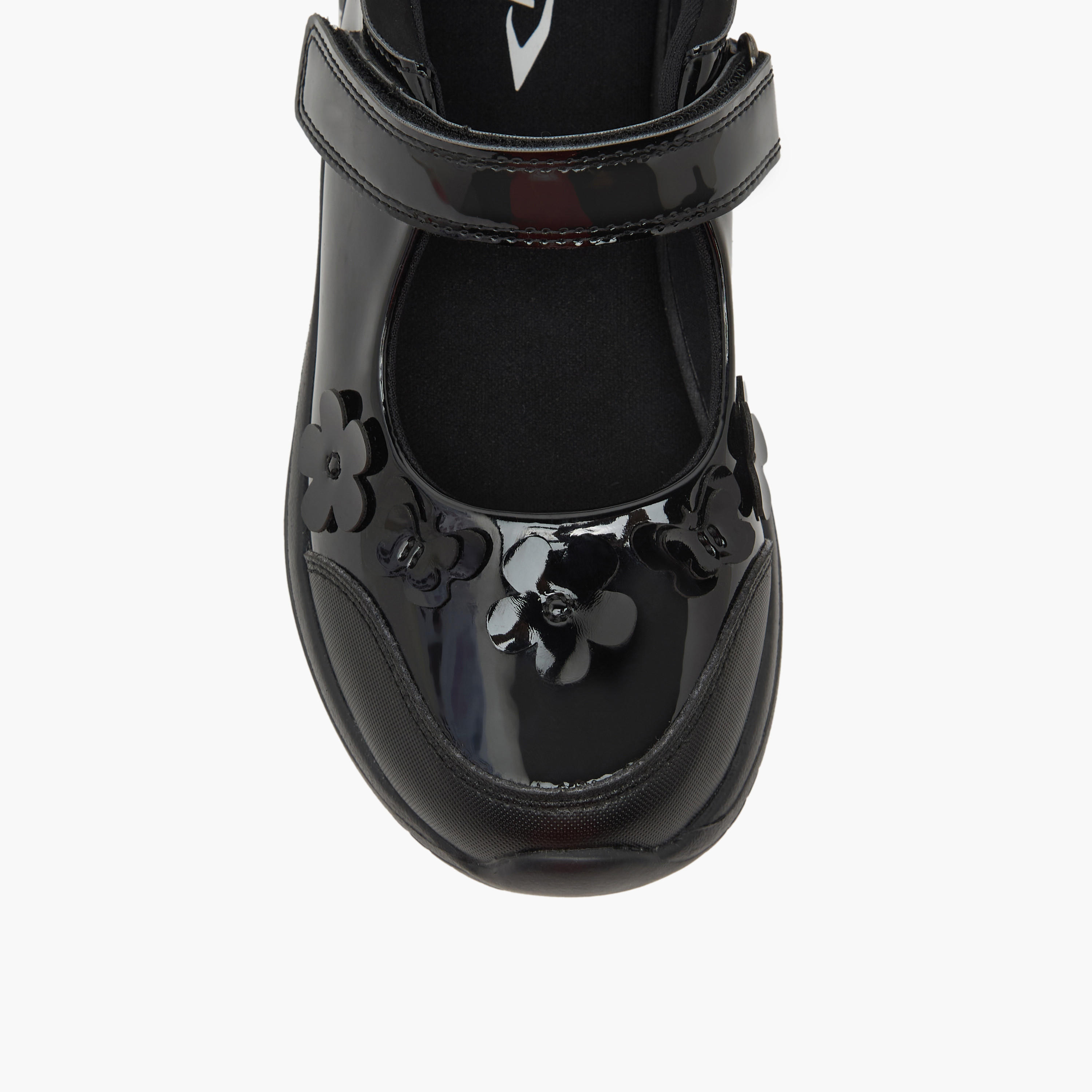 Dash Girls Hook & Loop Mary Jane School Shoes-girls-shoes-maryjanes-image-7